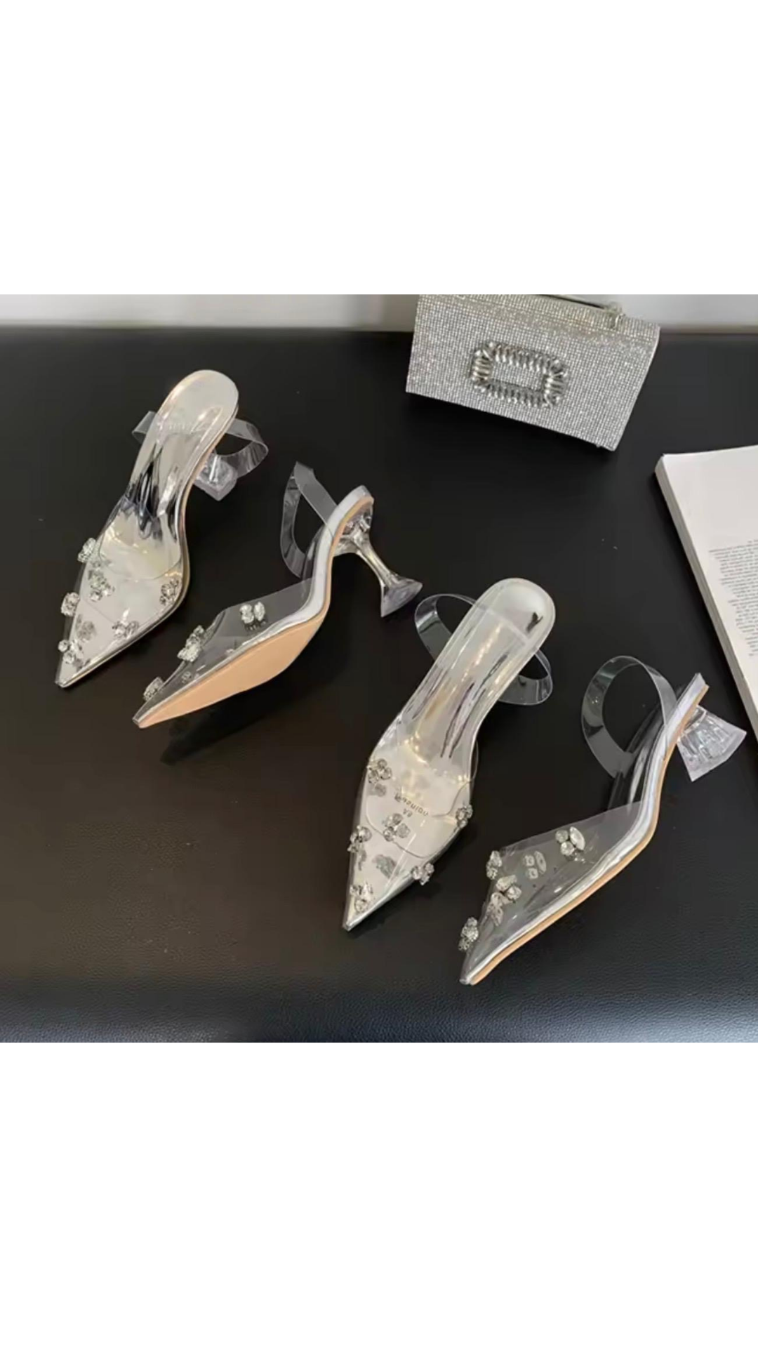 Embellished Bridal Heels