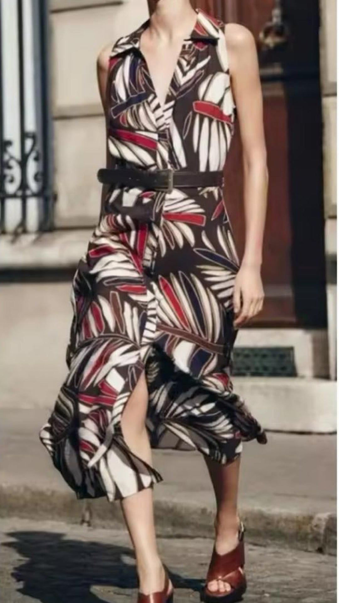 Poise Belted Dress