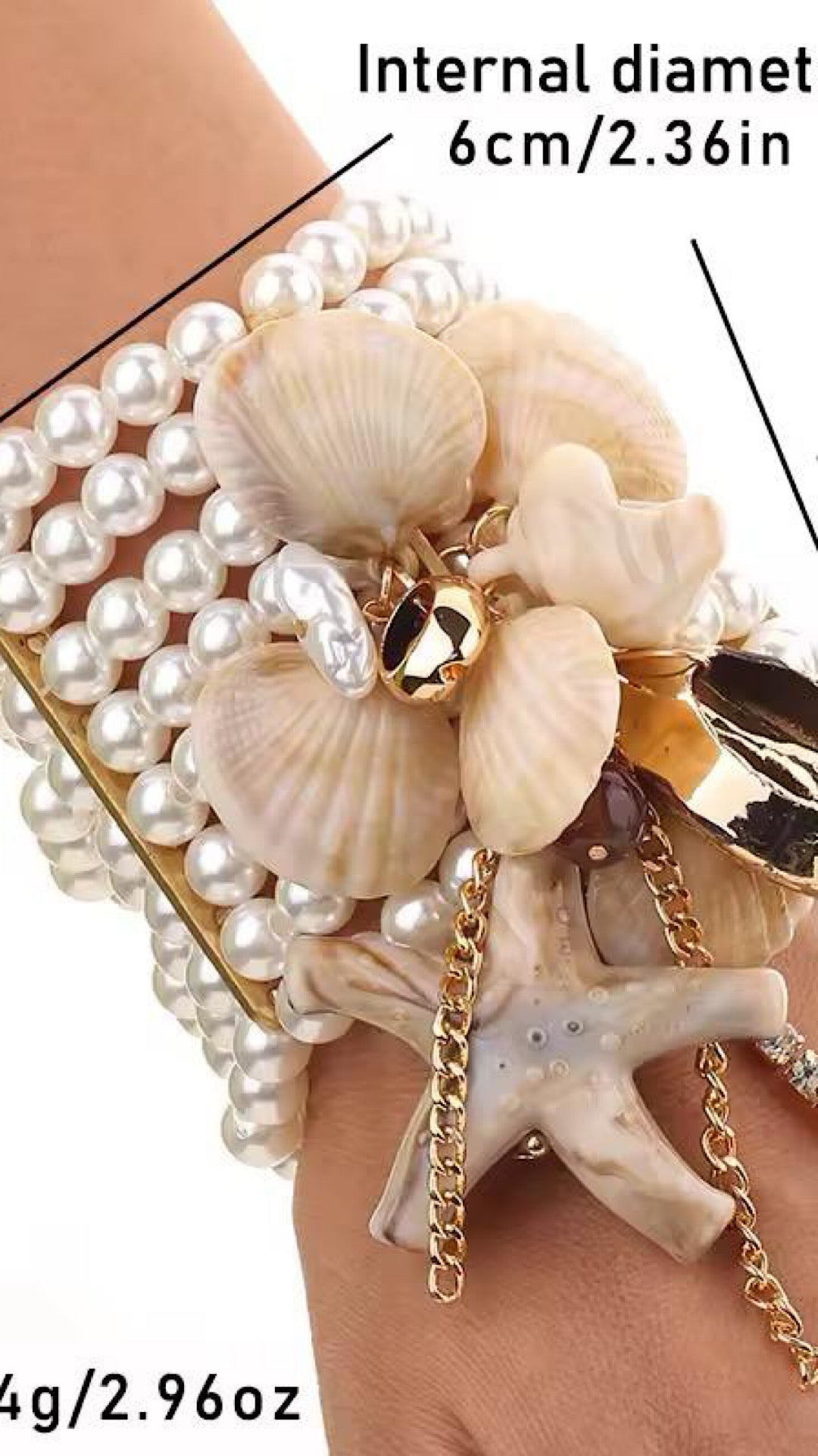 Moss Pearl Cuff
