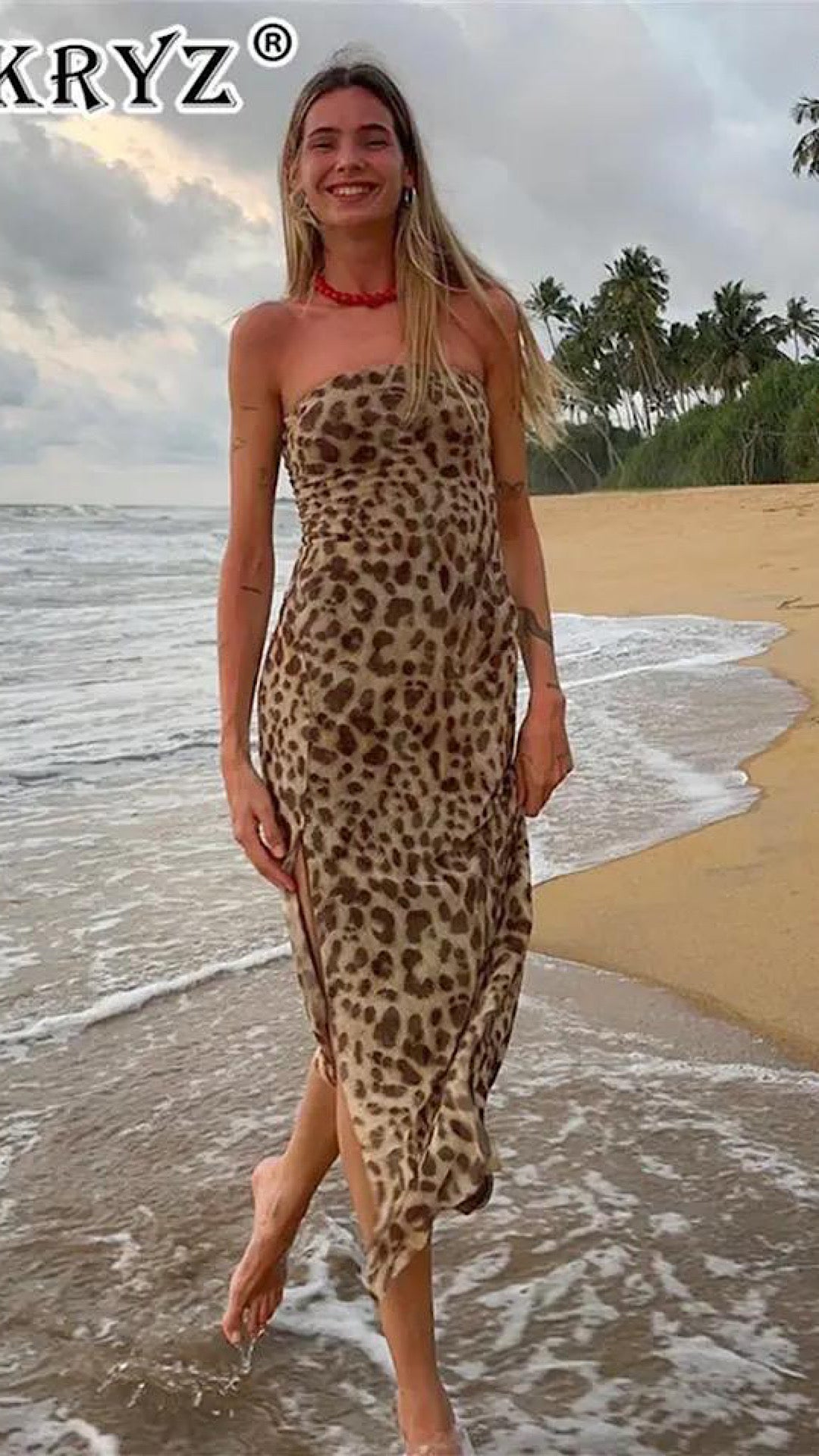 Leopard Tube Dress