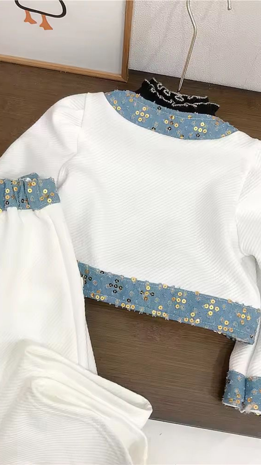 Mini Sequinned Coord Set