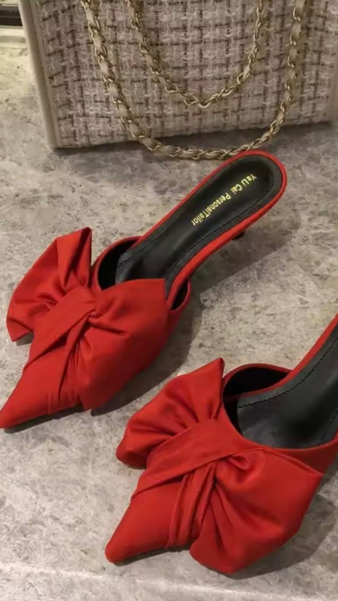 Bow Kitten Heels