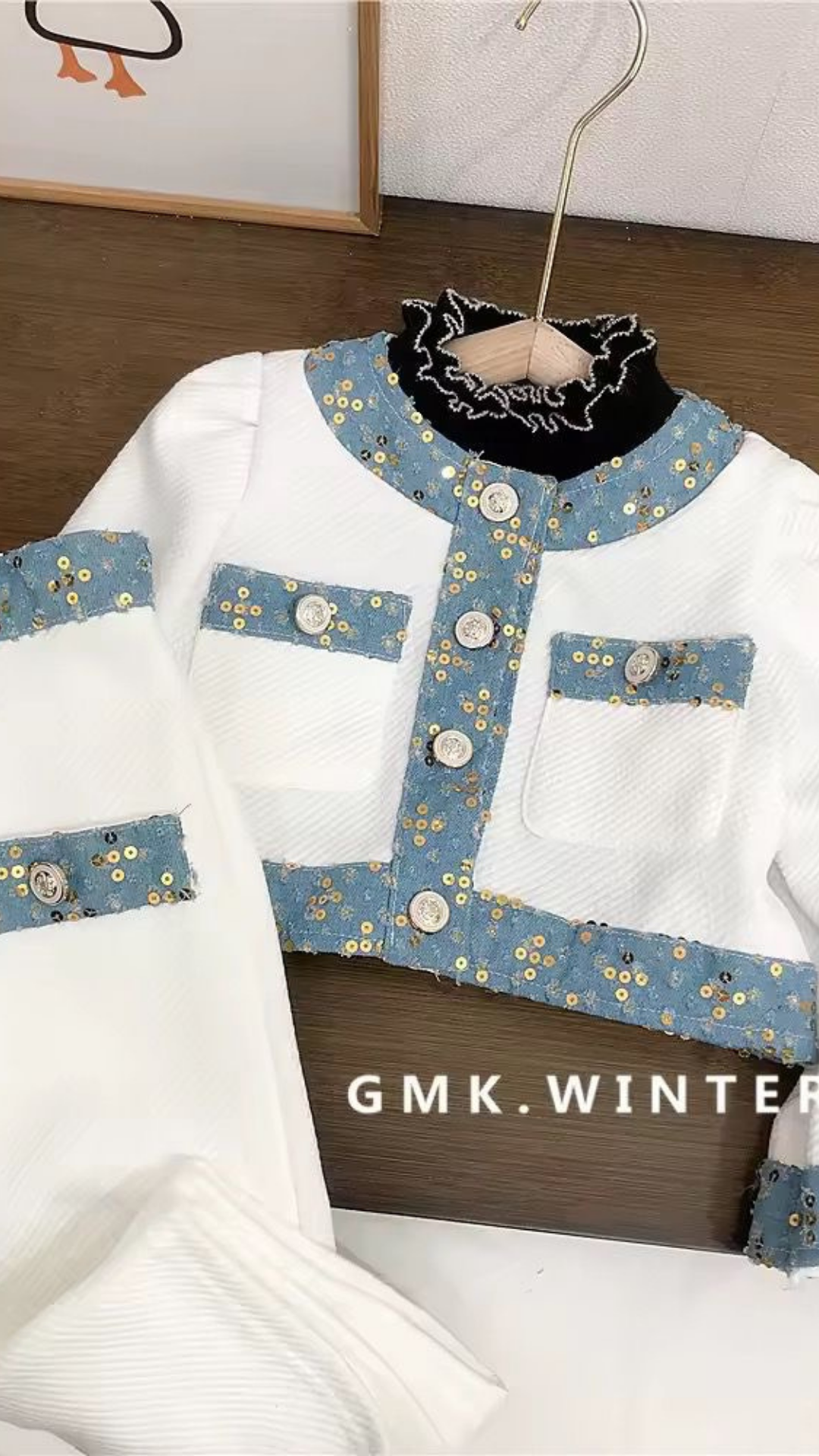 Mini Sequinned Coord Set