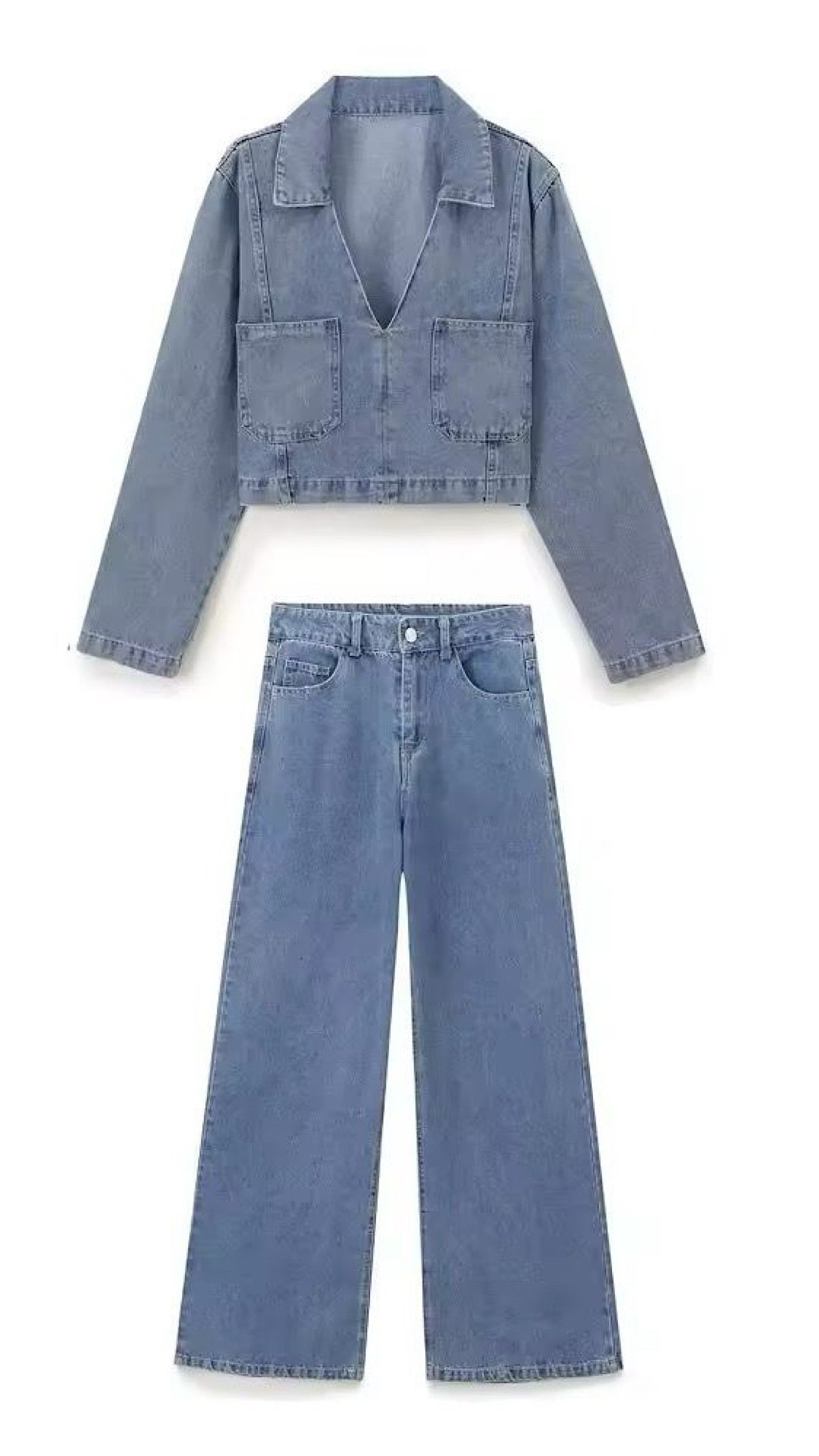 Boxy Denim Set