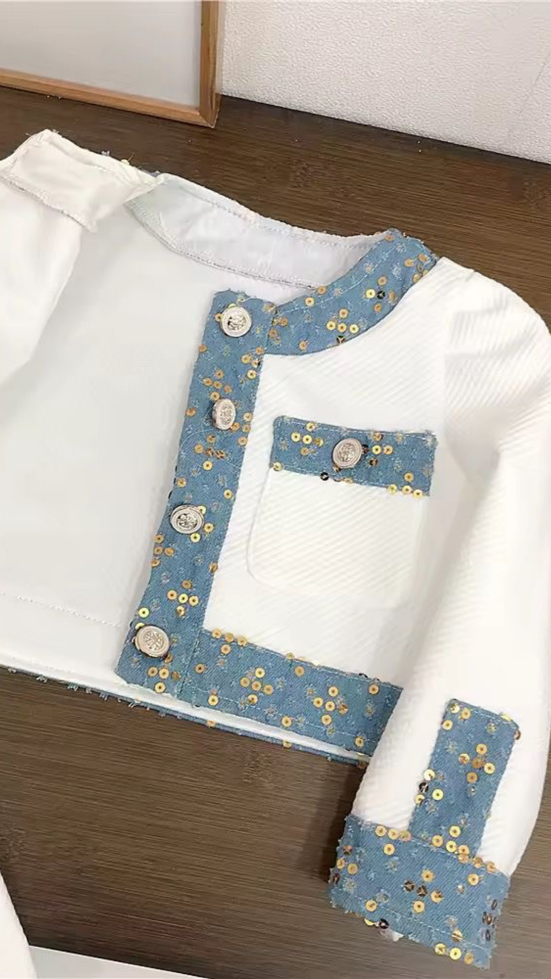 Mini Sequinned Coord Set