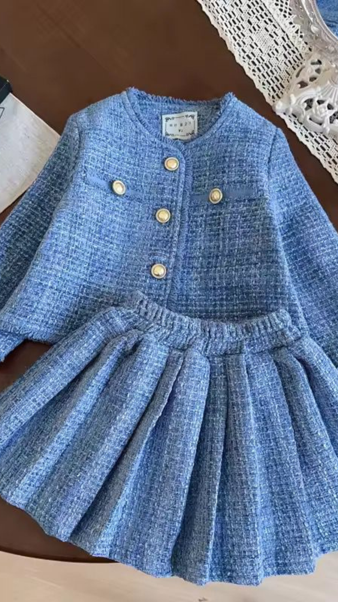Cottage Tweed Skirt Set