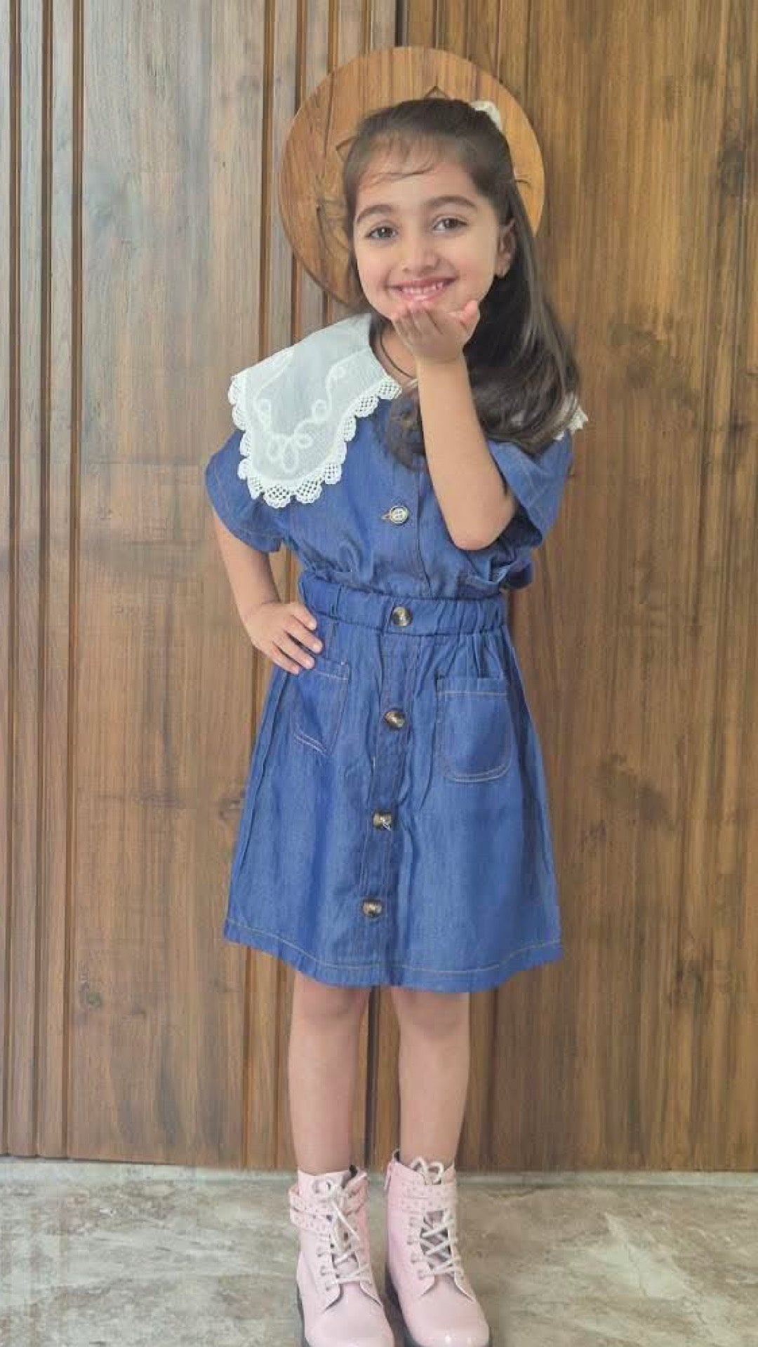 Lacey Denim Set