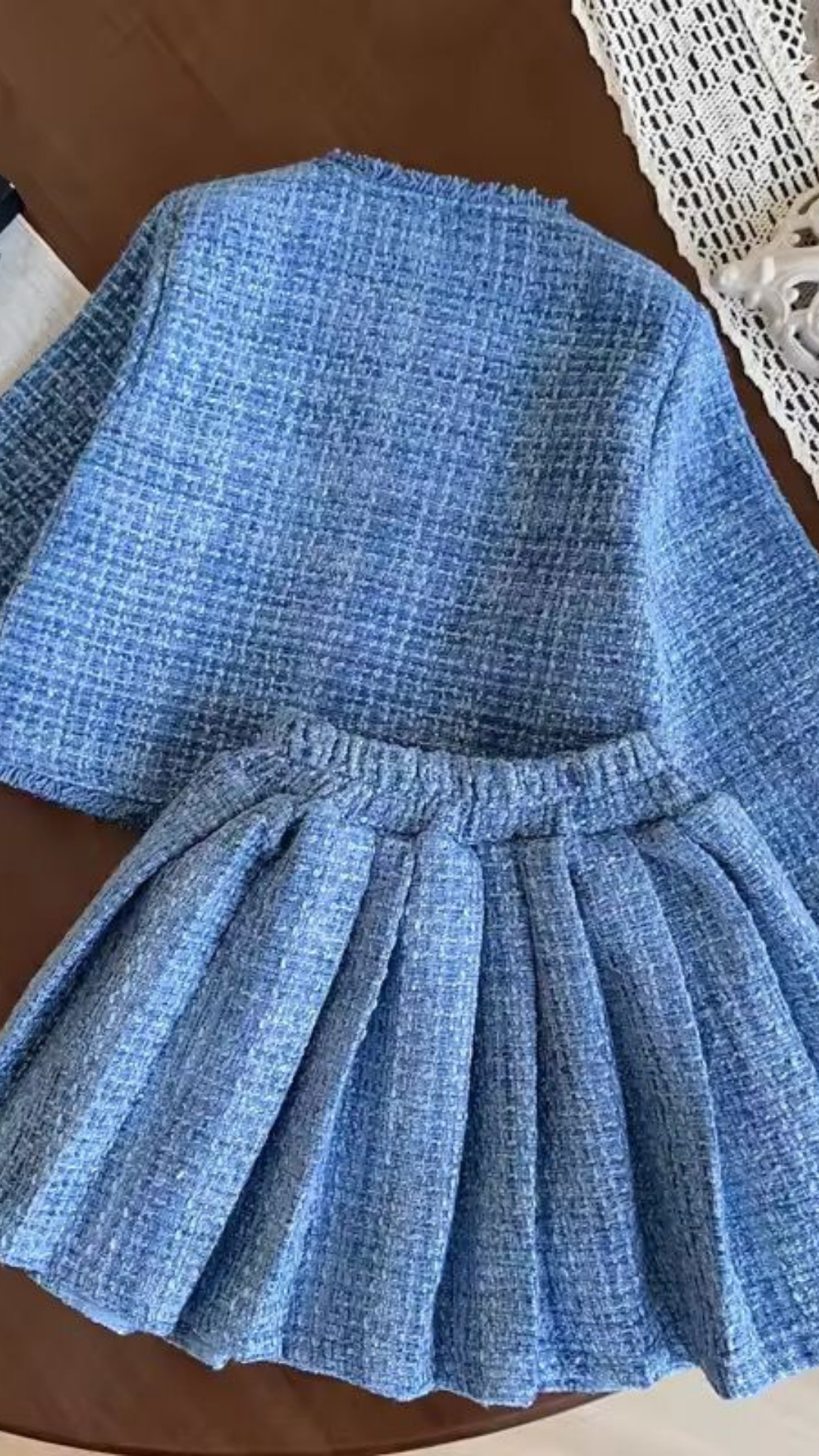 Cottage Tweed Skirt Set
