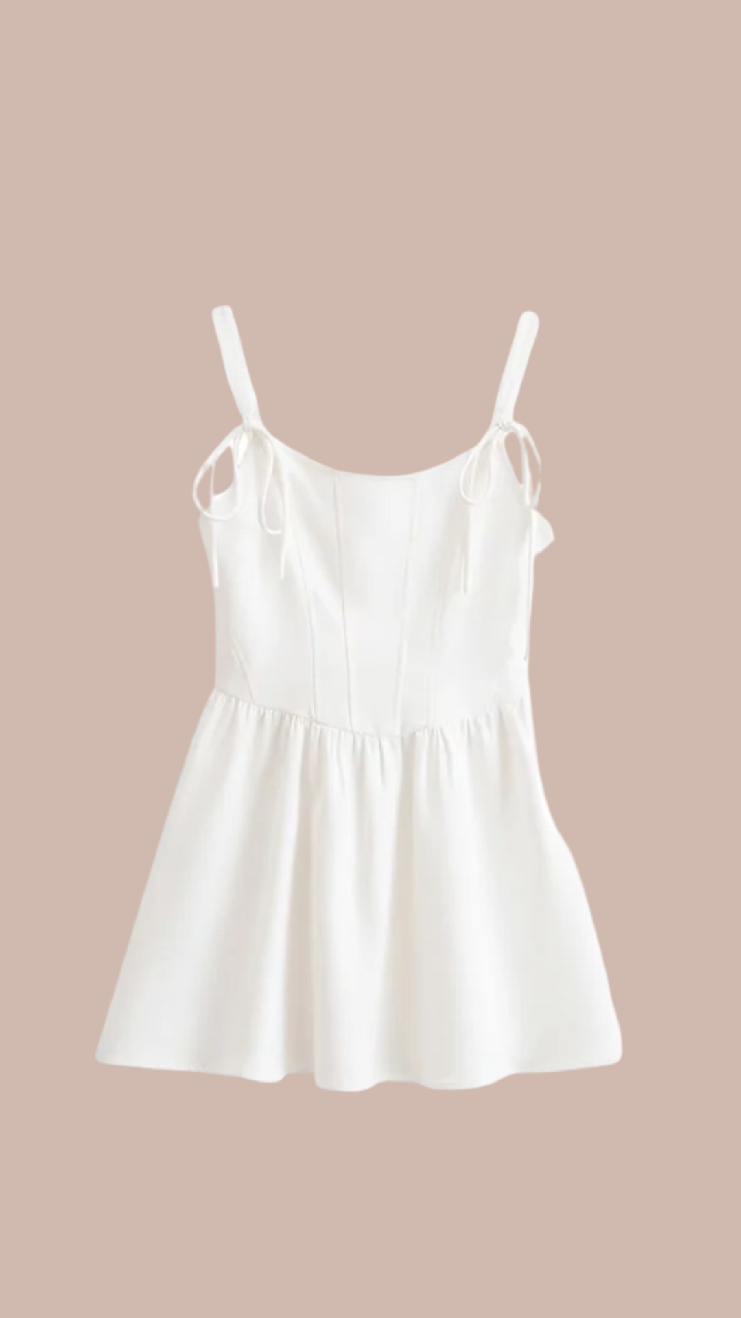 Ivory Mini Dress