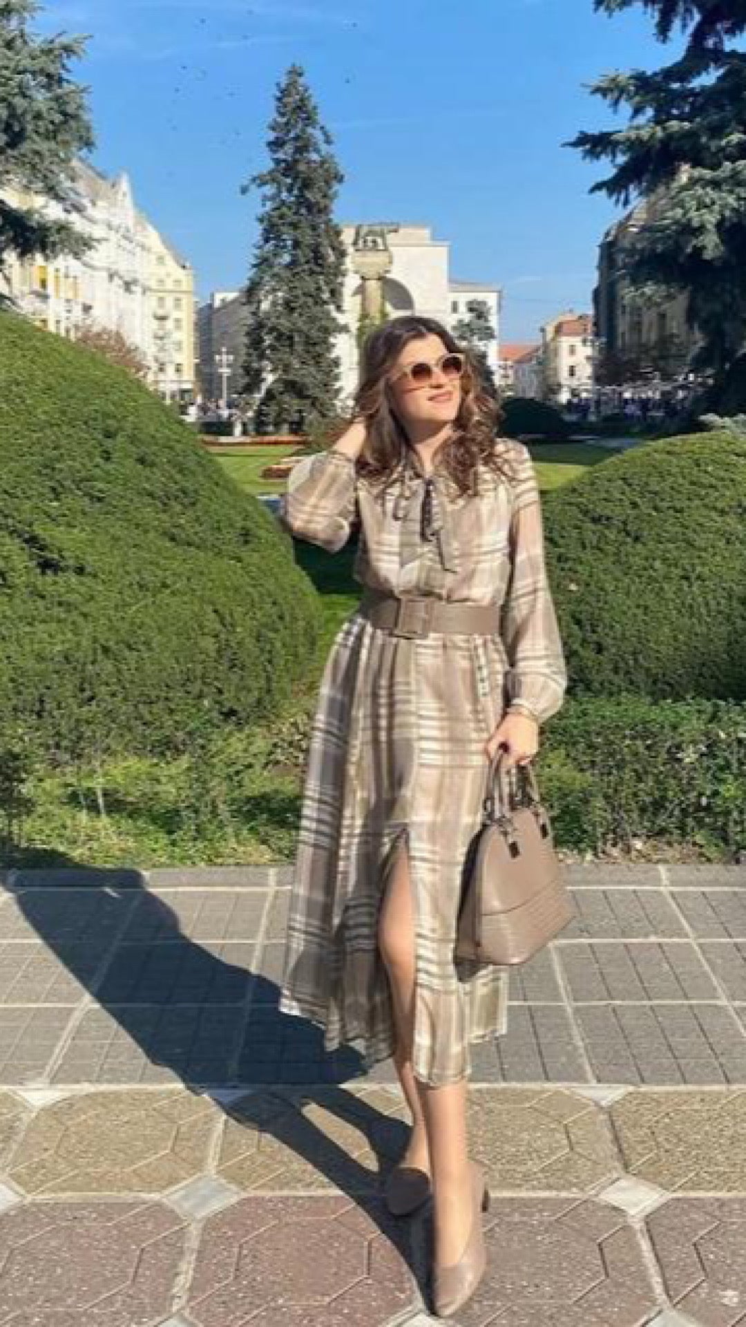 Plaid Dress