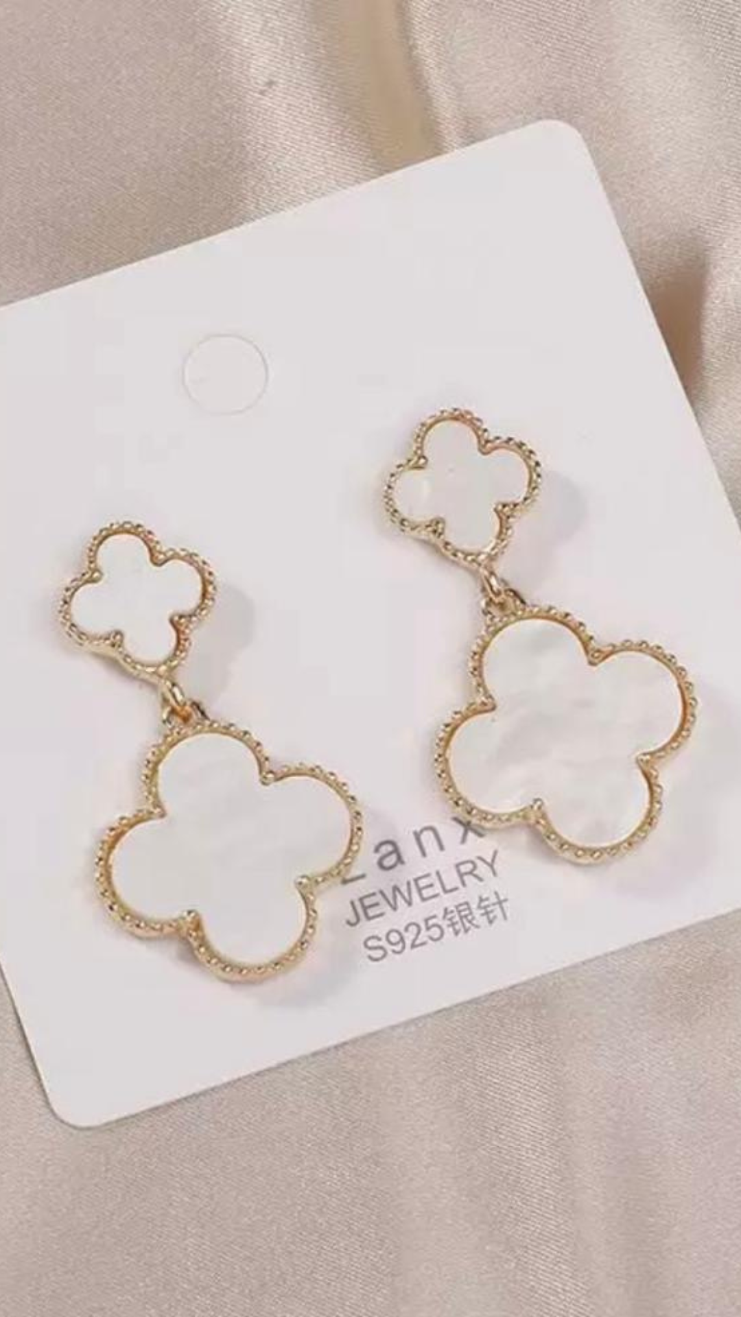 Floral Earrings (S925)