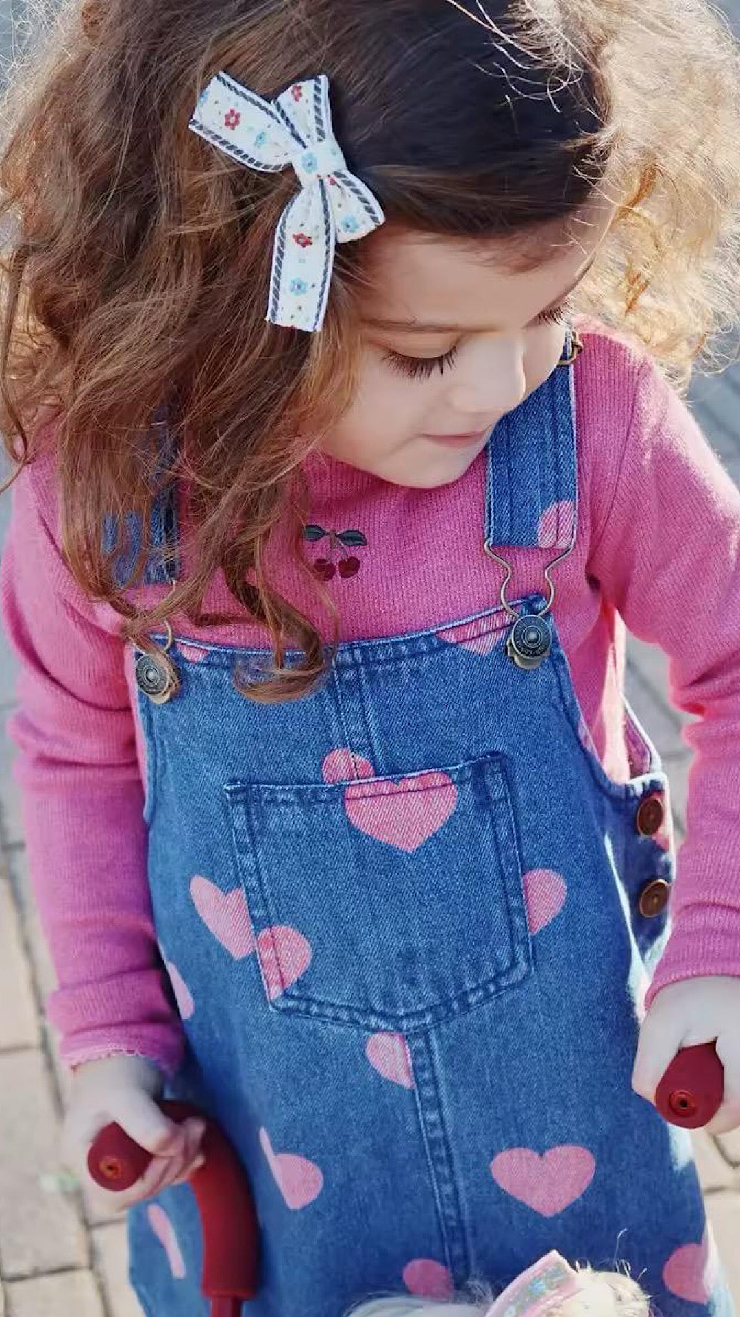 Heartful Suspender Dress