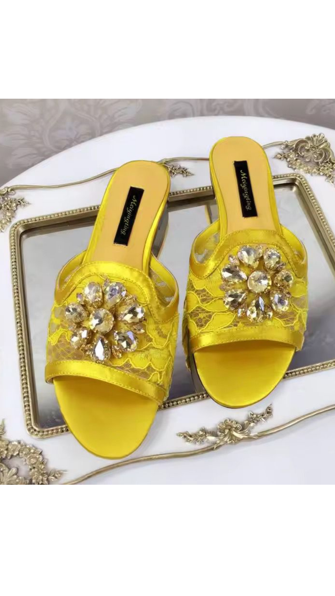 Luxe Embellished Flats