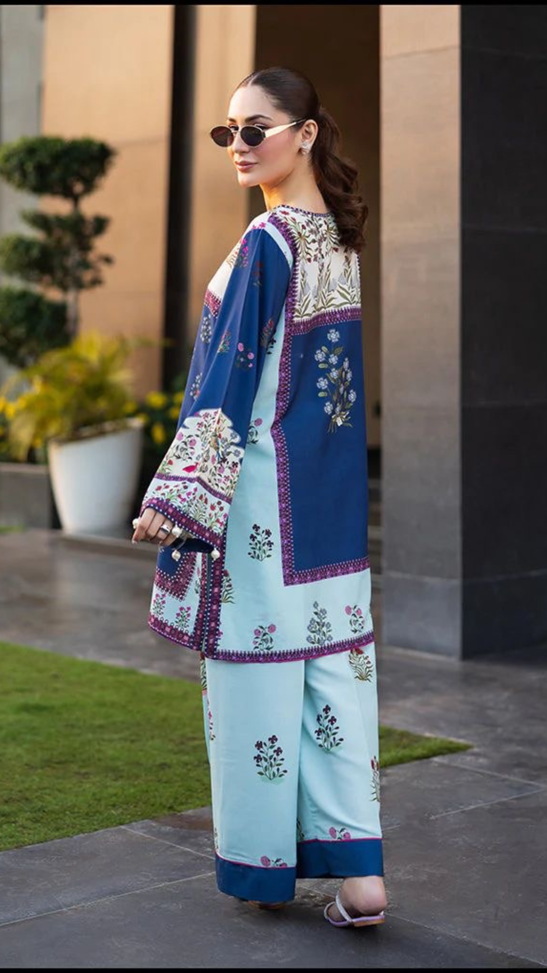 Bluey Kurta & Pant Set