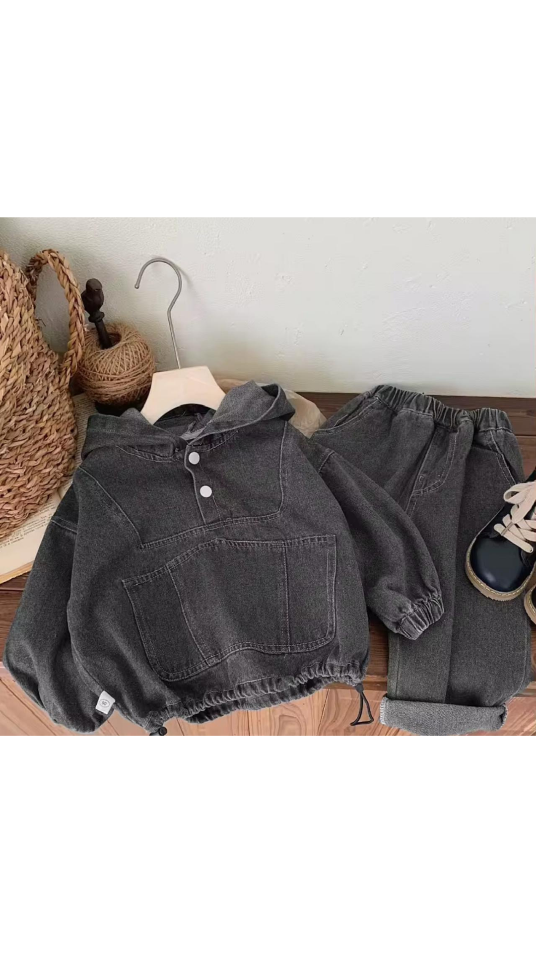 Doodle Denim Set