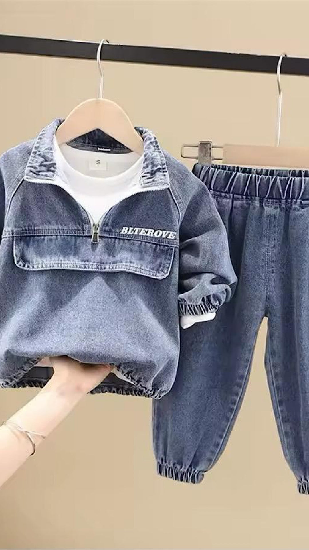 Dapper Denim Set