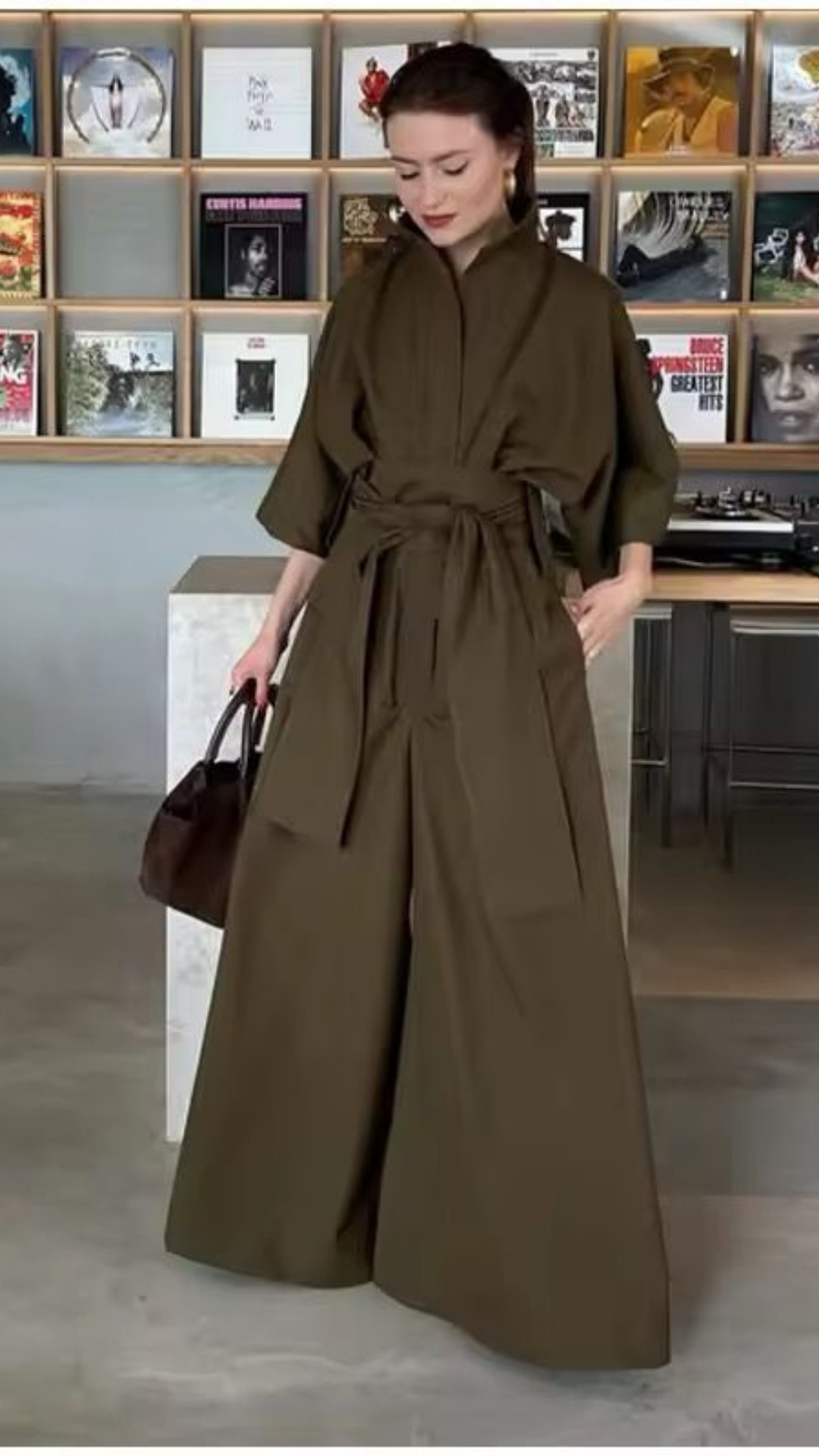 Lapel Jumpsuit