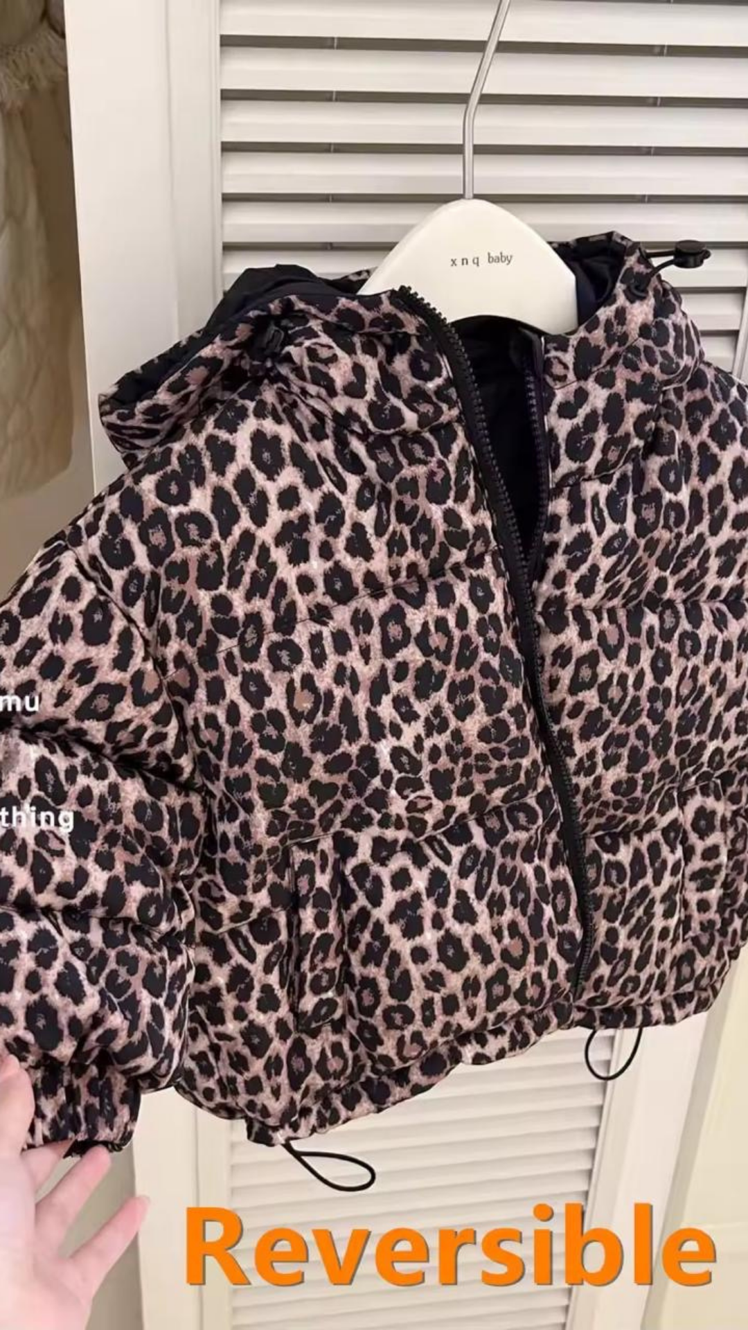 Leopard Reversable Jacket