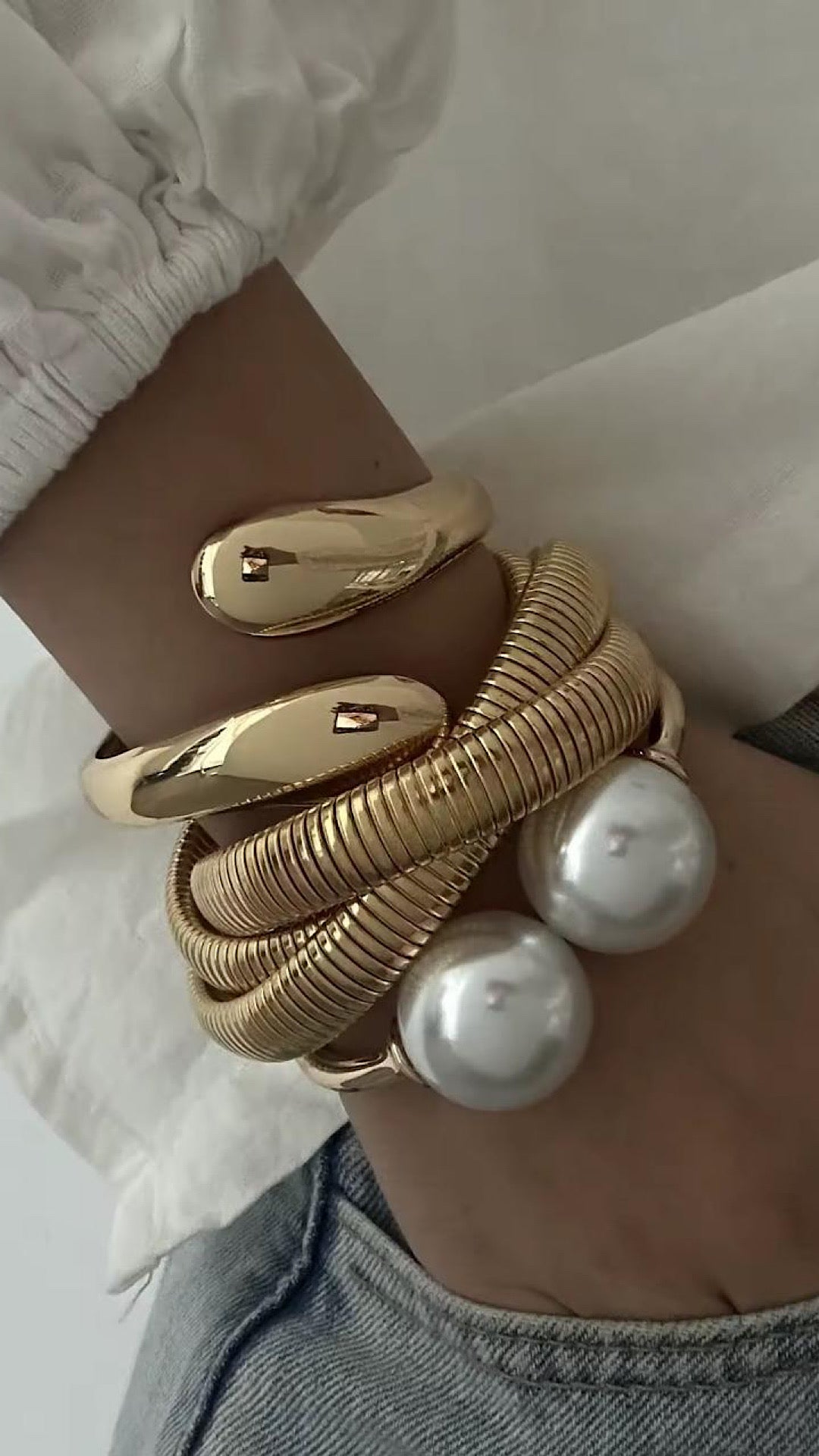 Pearl Stack Bracelets