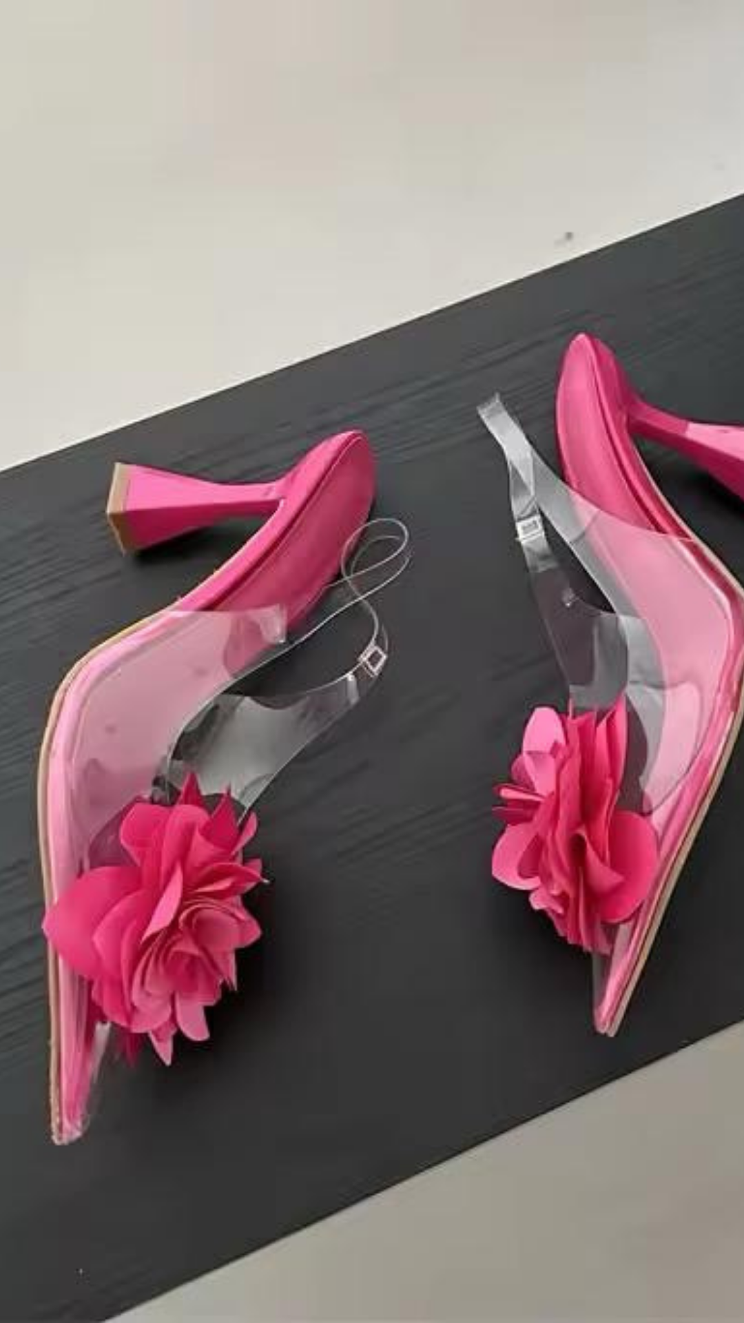 Floral Appliqués Heels