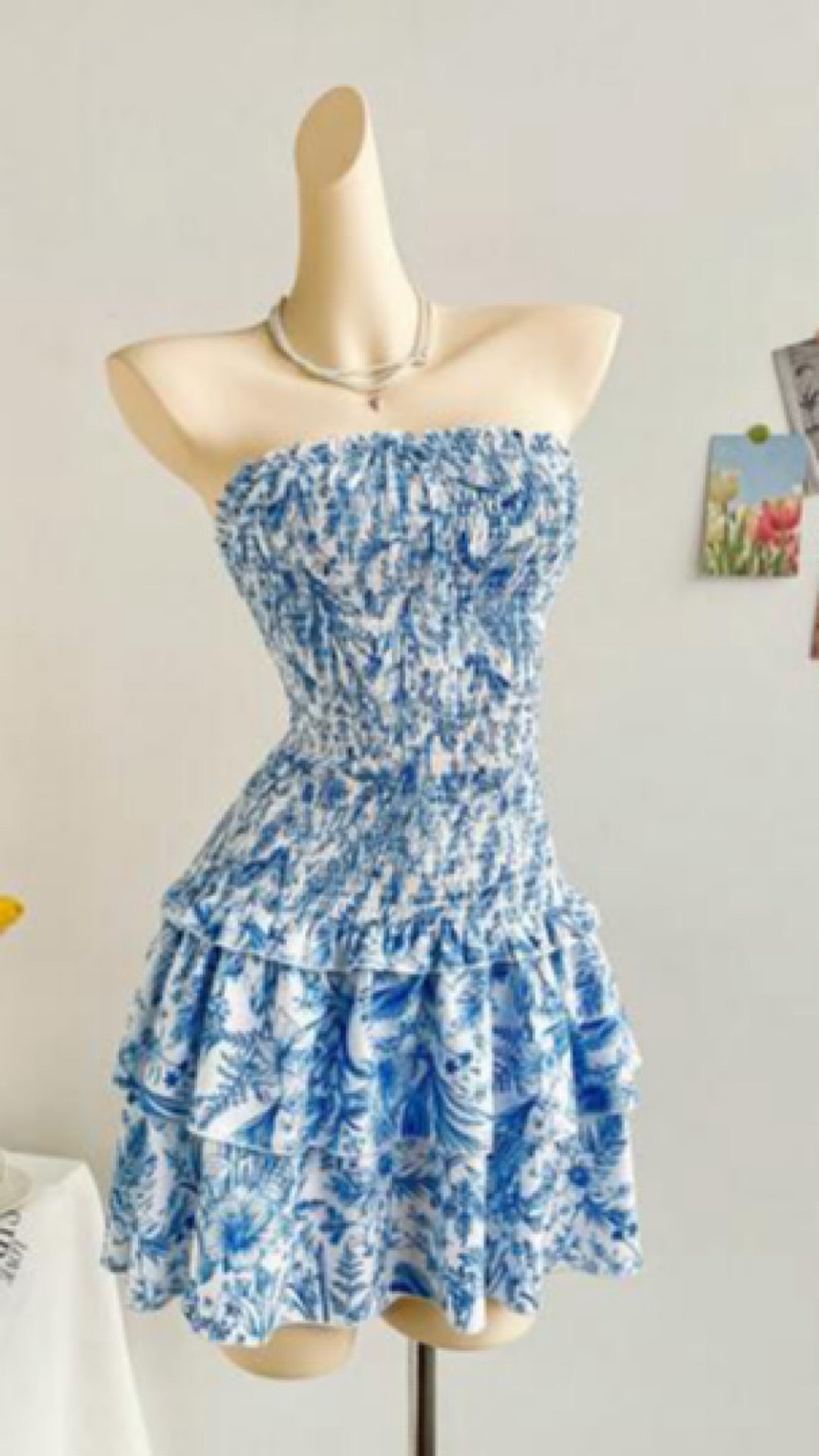 Gathered Tier Dress