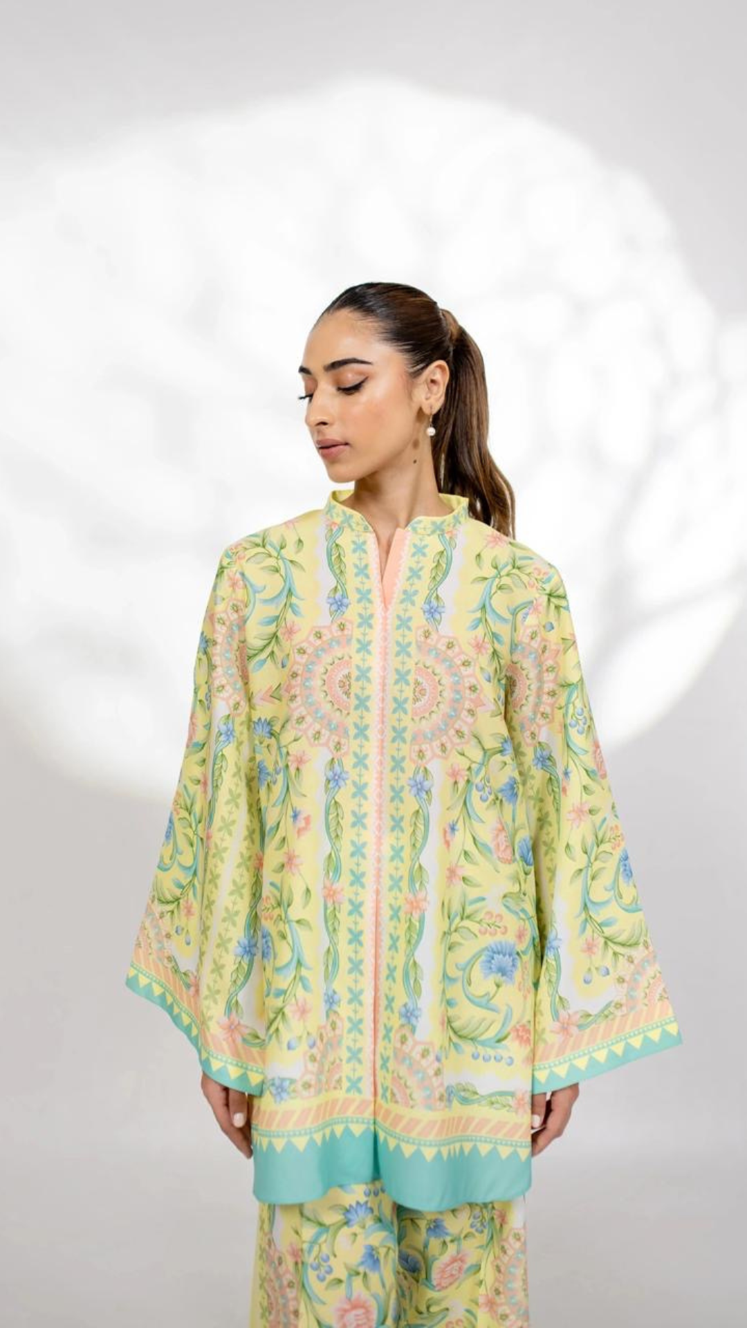 Fresh Floral Kurta & Pant Set