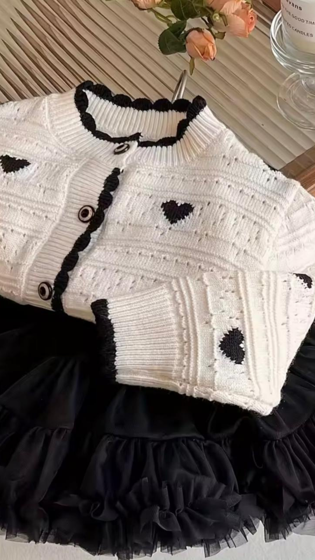Heartful Girls Coord Set