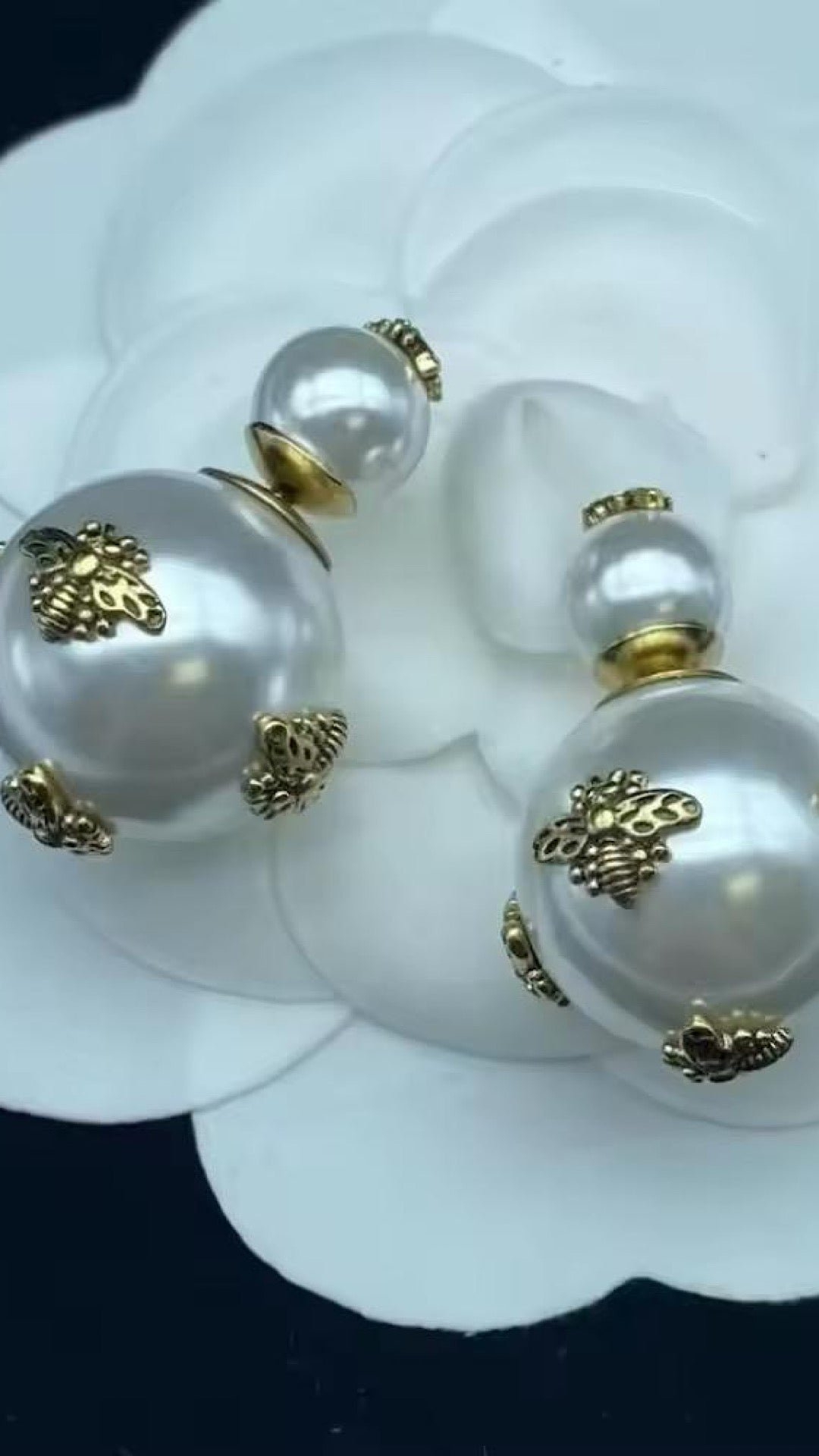 Pearl Bee Earrings