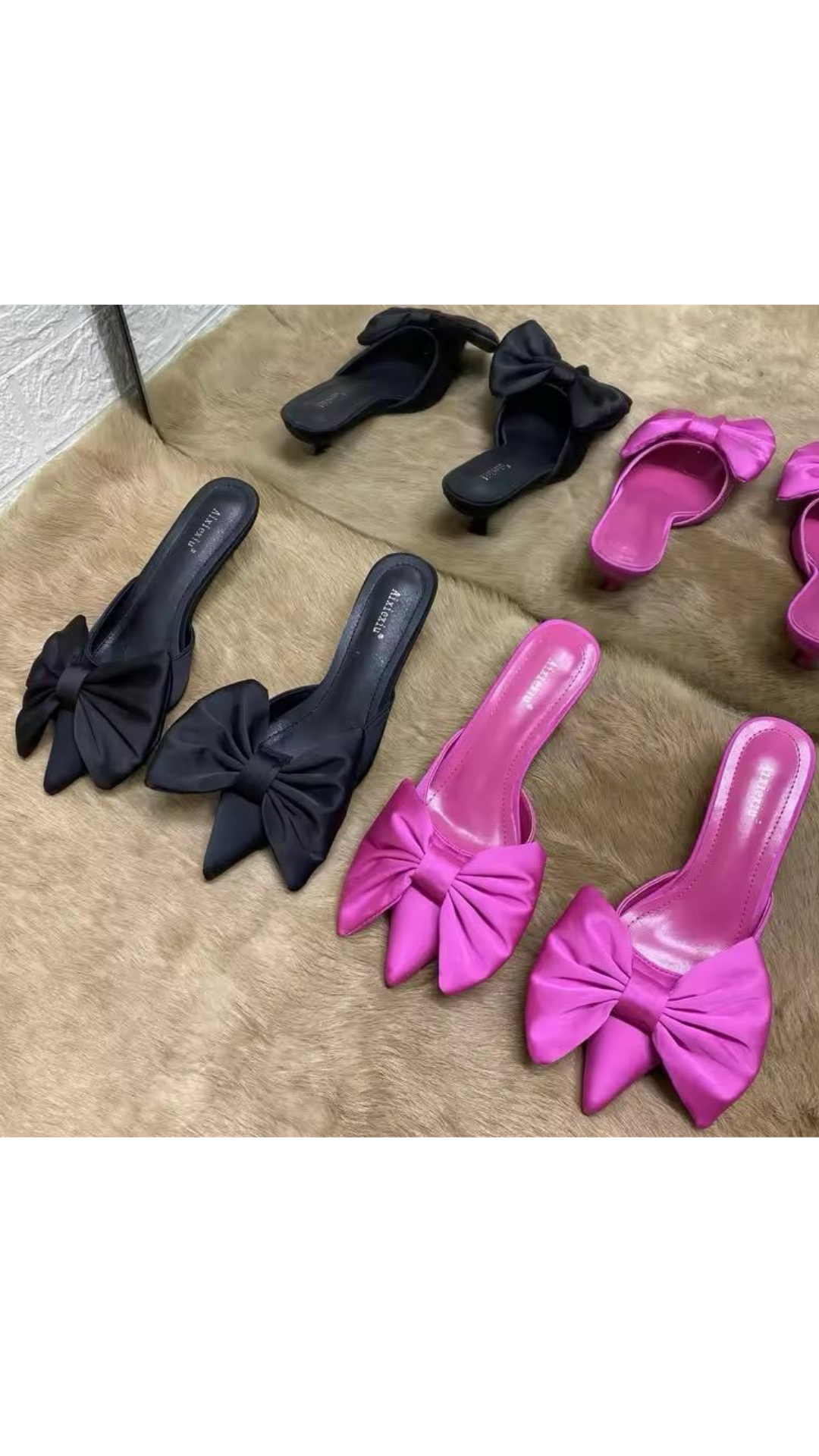 Bow Kitten Heels