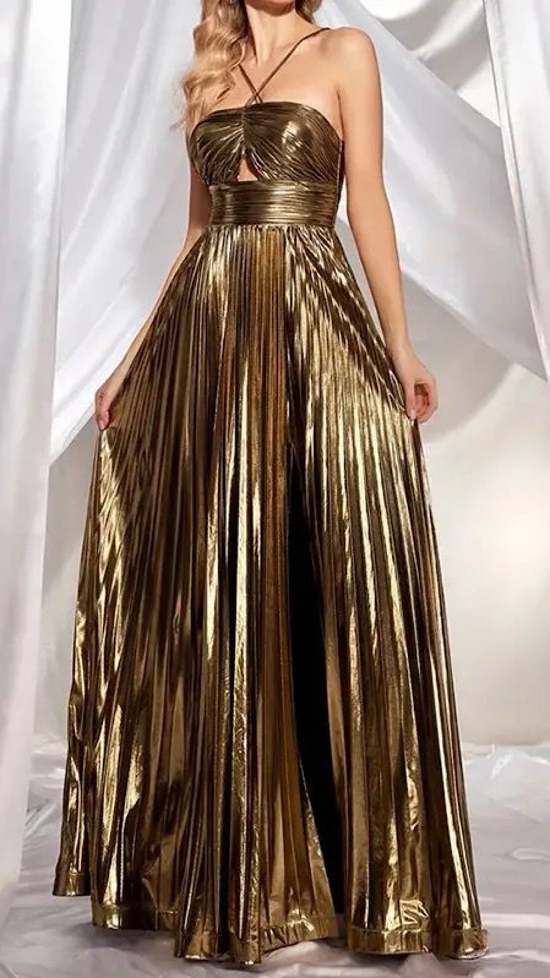 Golden Aura Dress