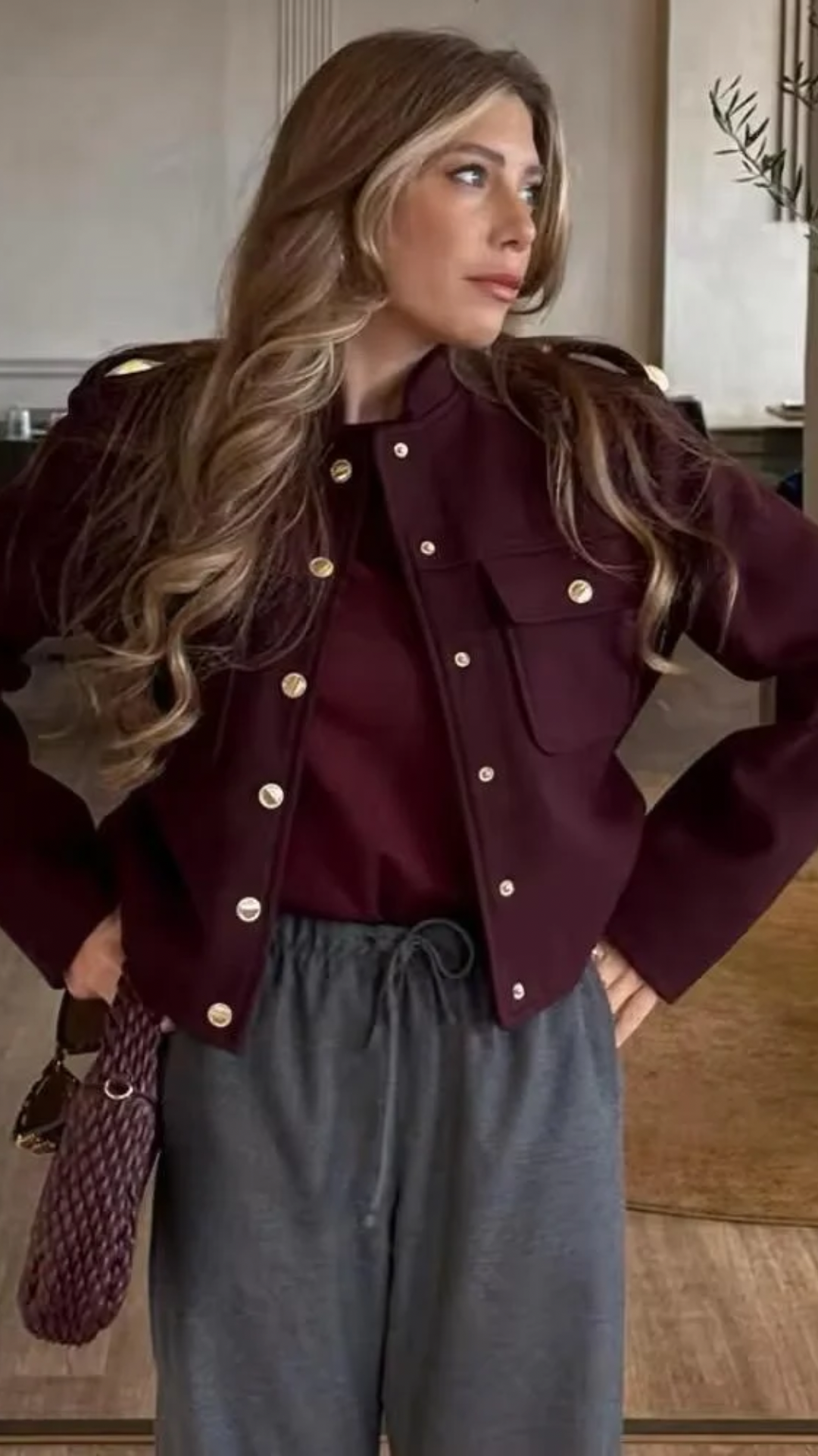 City Girl Tweed Blazer