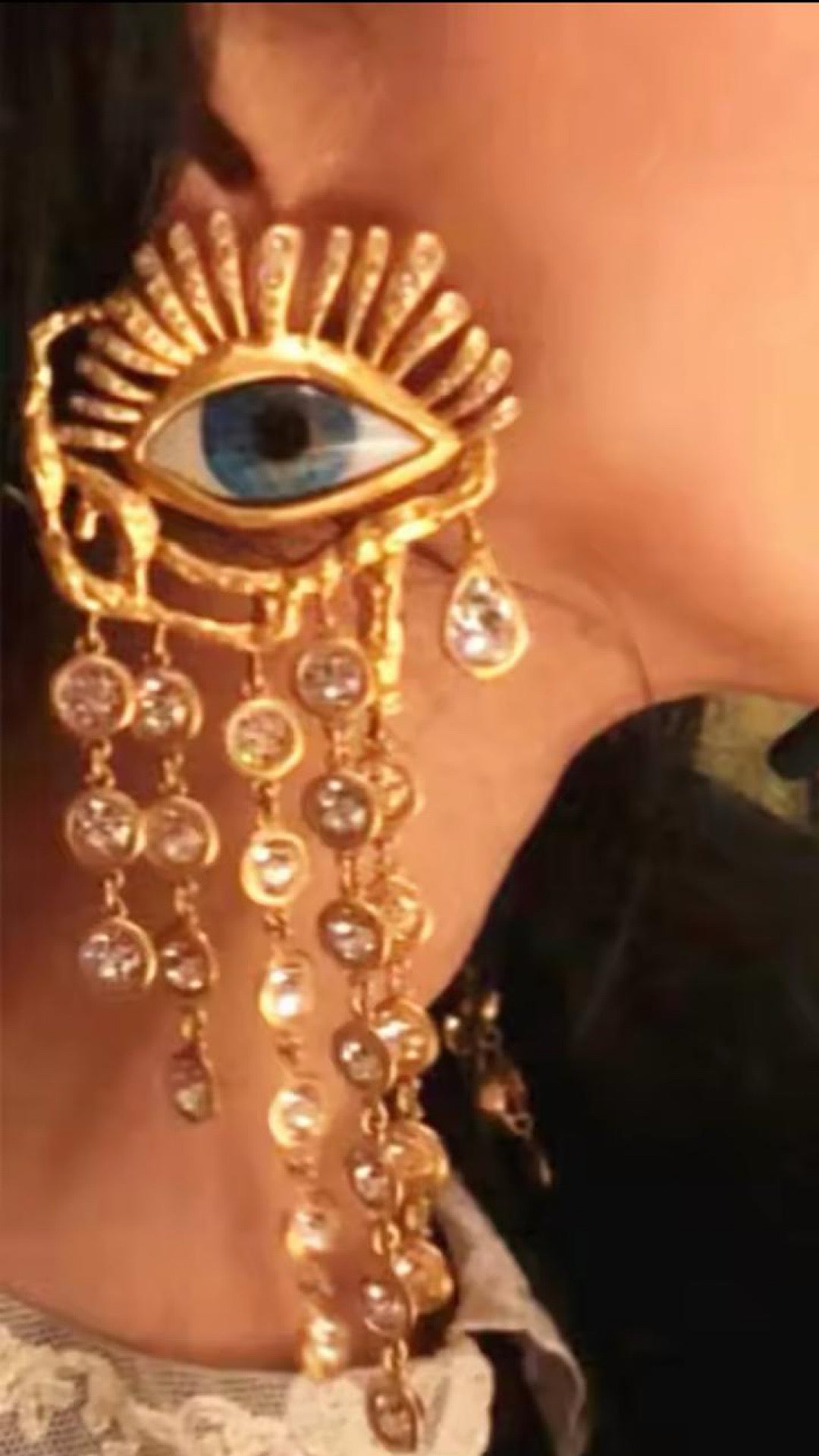 Evil Eye Earrings