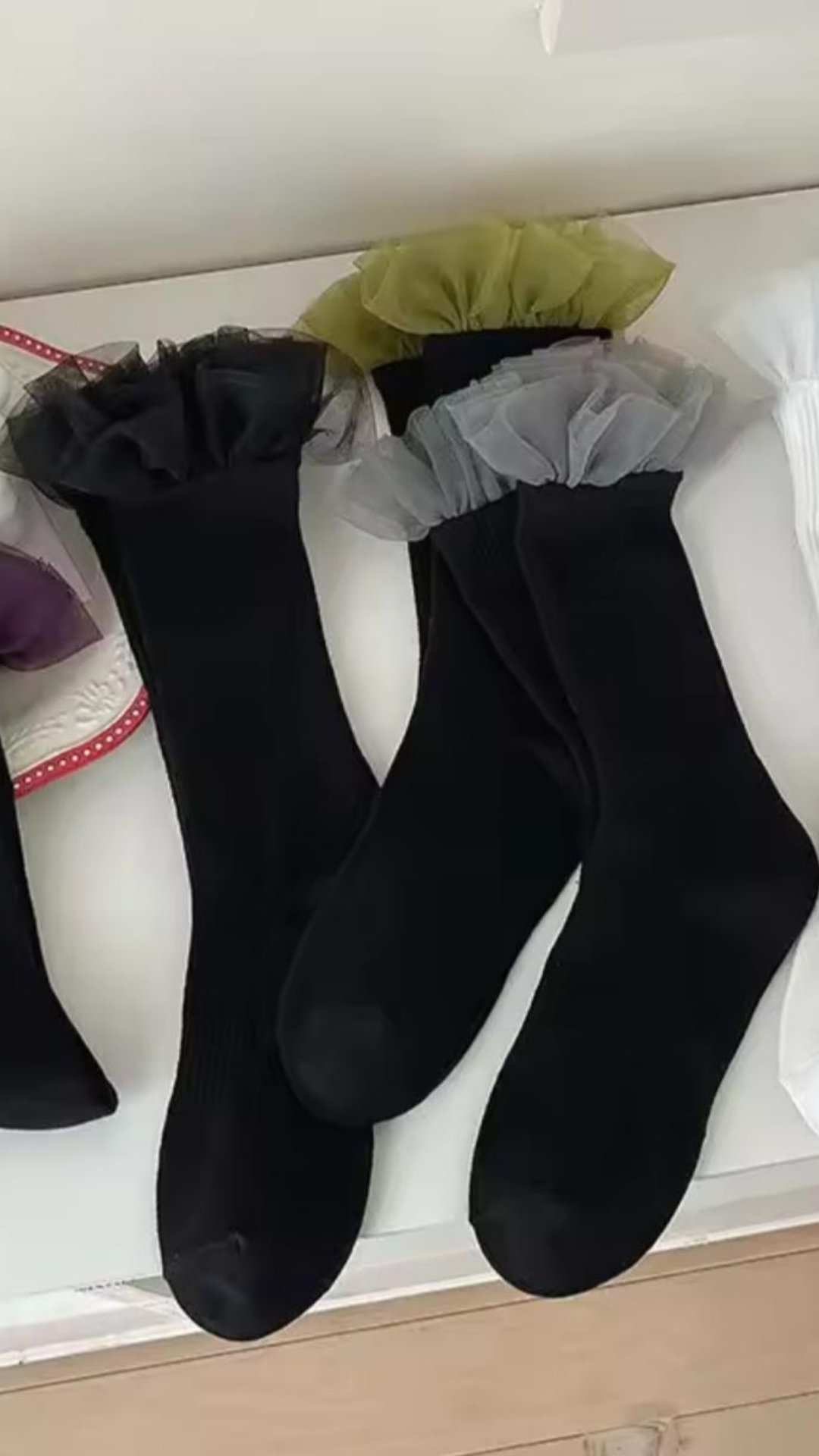 Frilled Up Stockings