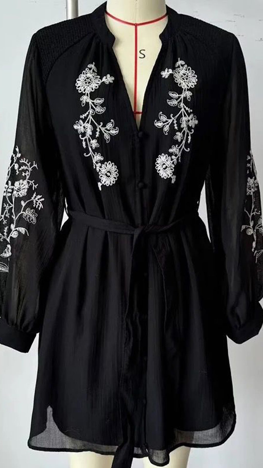 Embroidered Dress