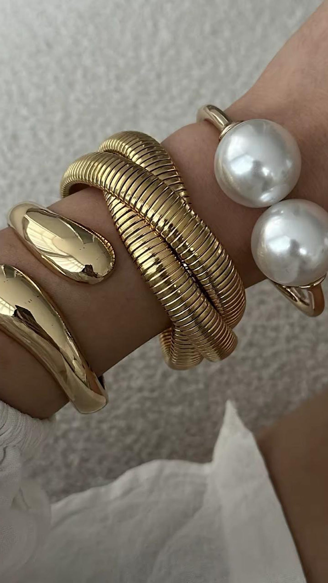 Pearl Stack Bracelets
