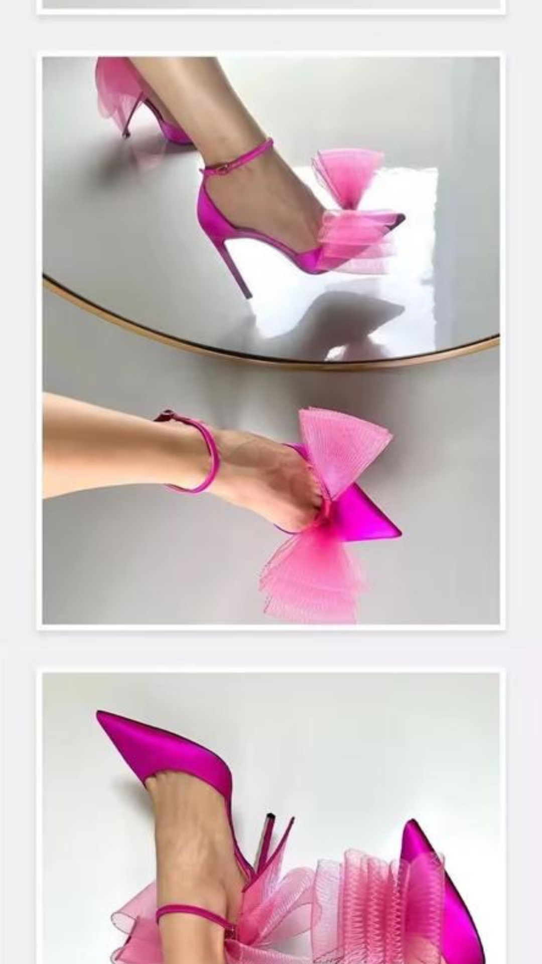 Big Bowknot Heels