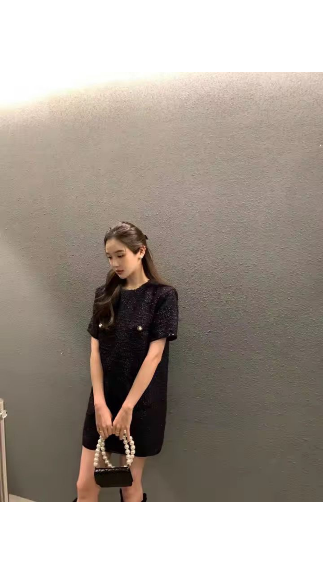 Elisse tweed dress