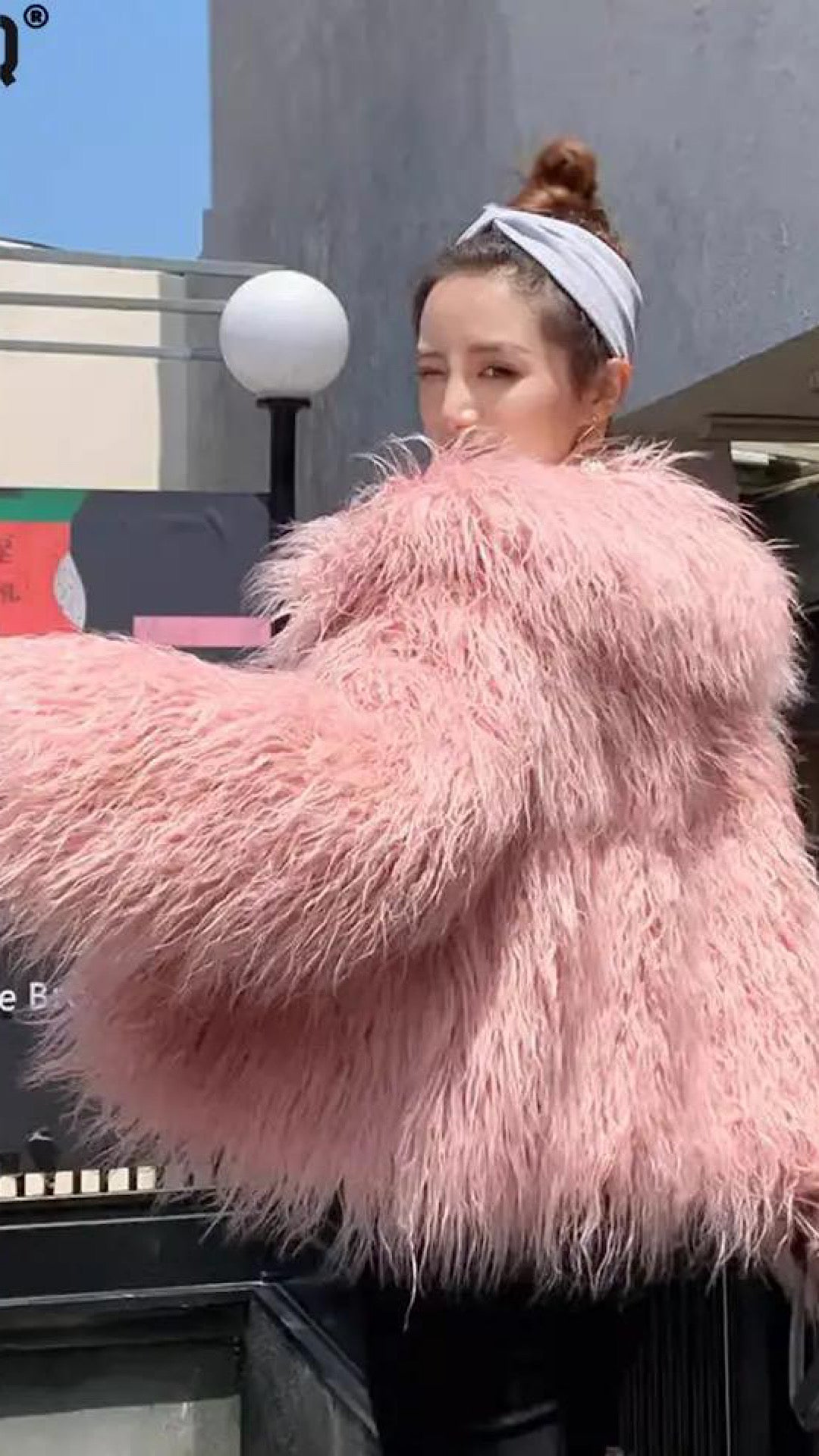Faux Fur Coat