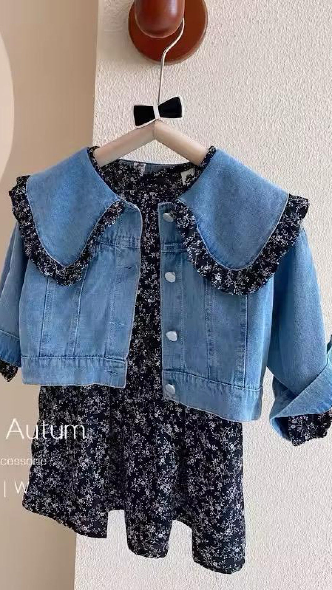 Earthy Dress & Jacket Set