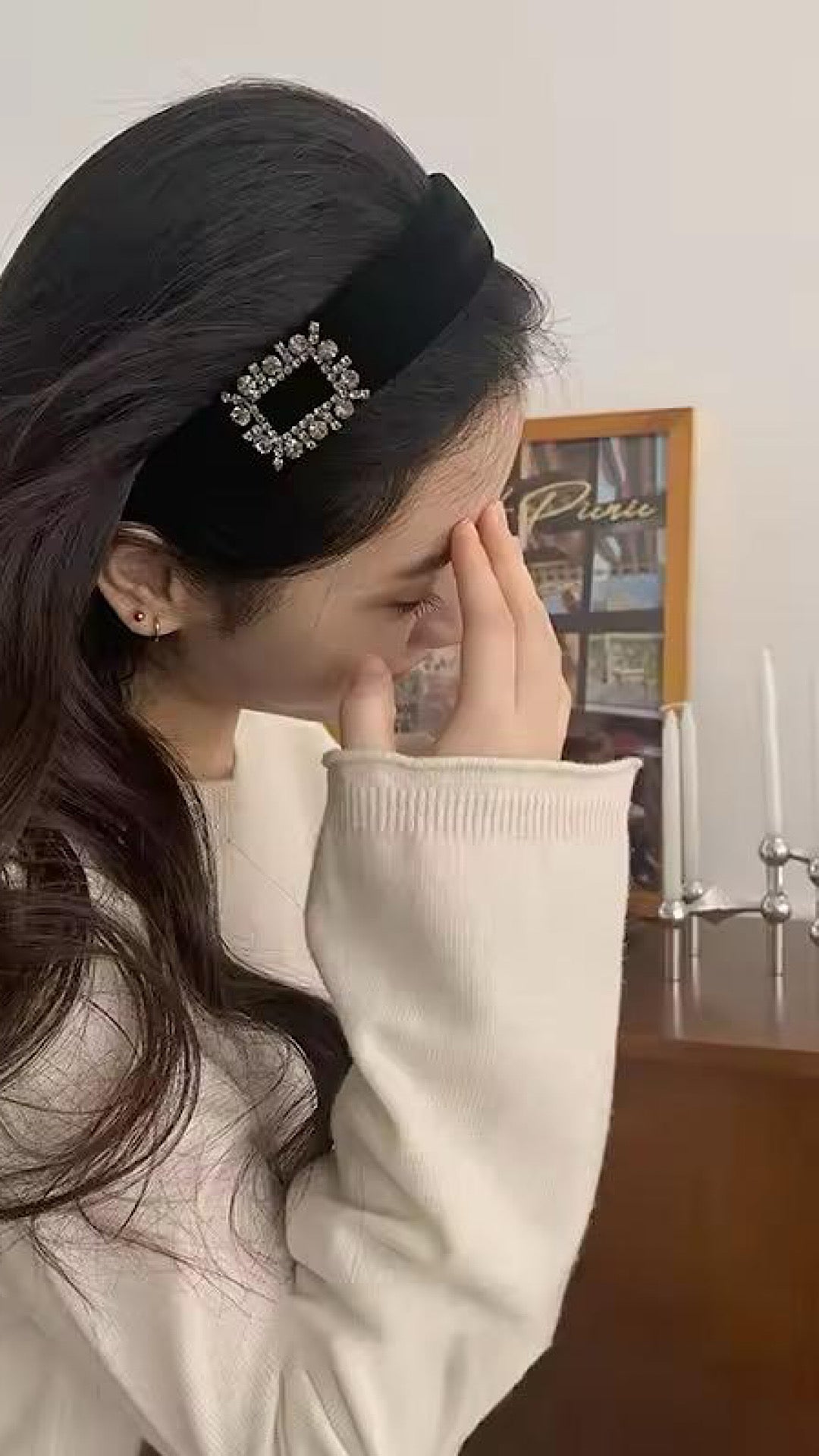 Embellished Buckle Headband