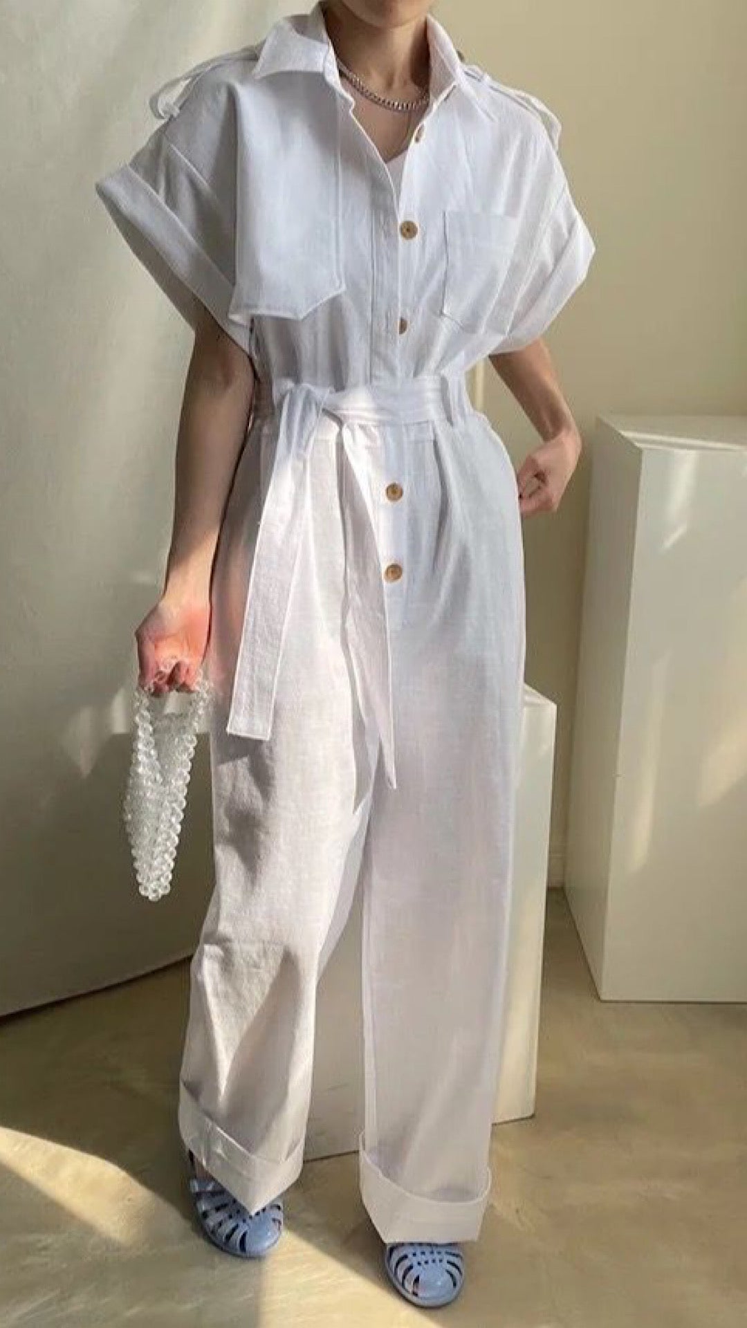 Buttoned Jumpsuit
