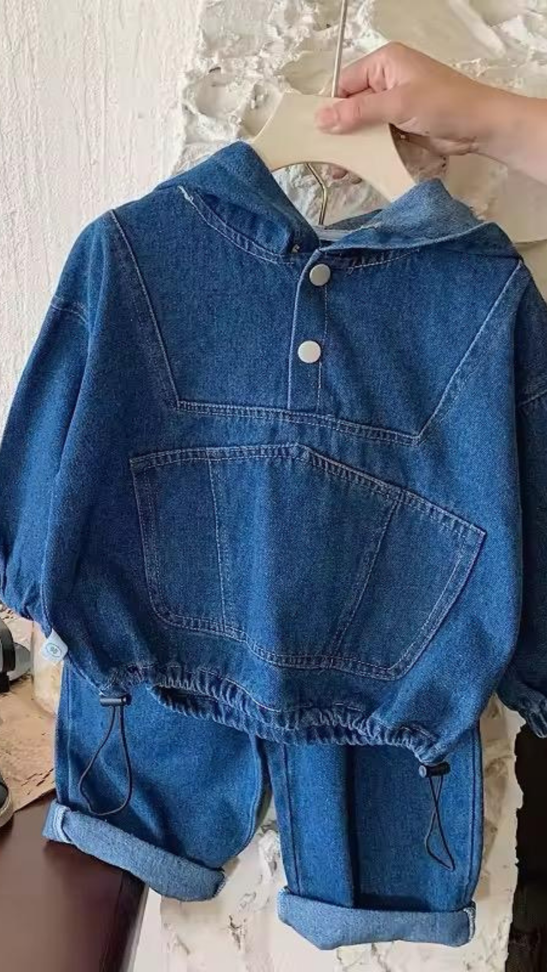 Doodle Denim Set