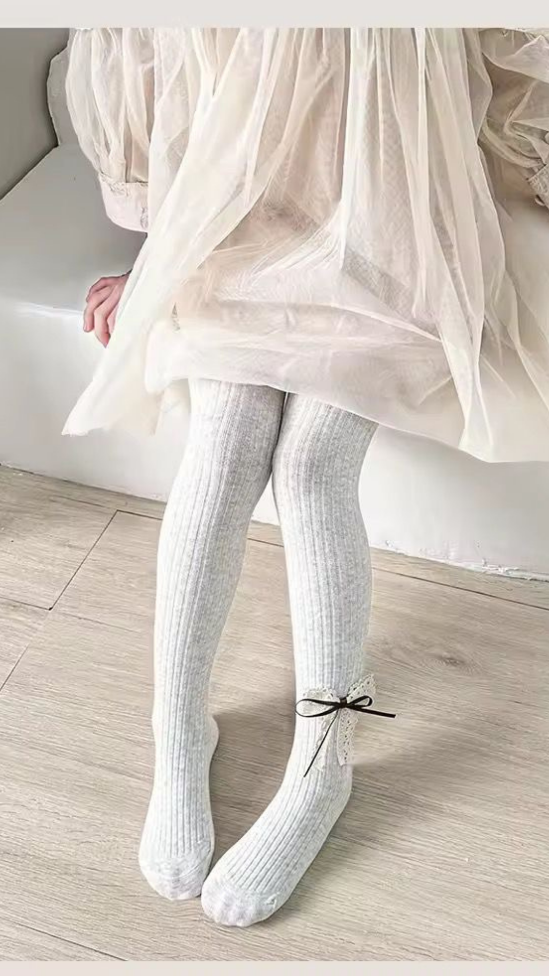 Bow Thick Stockings