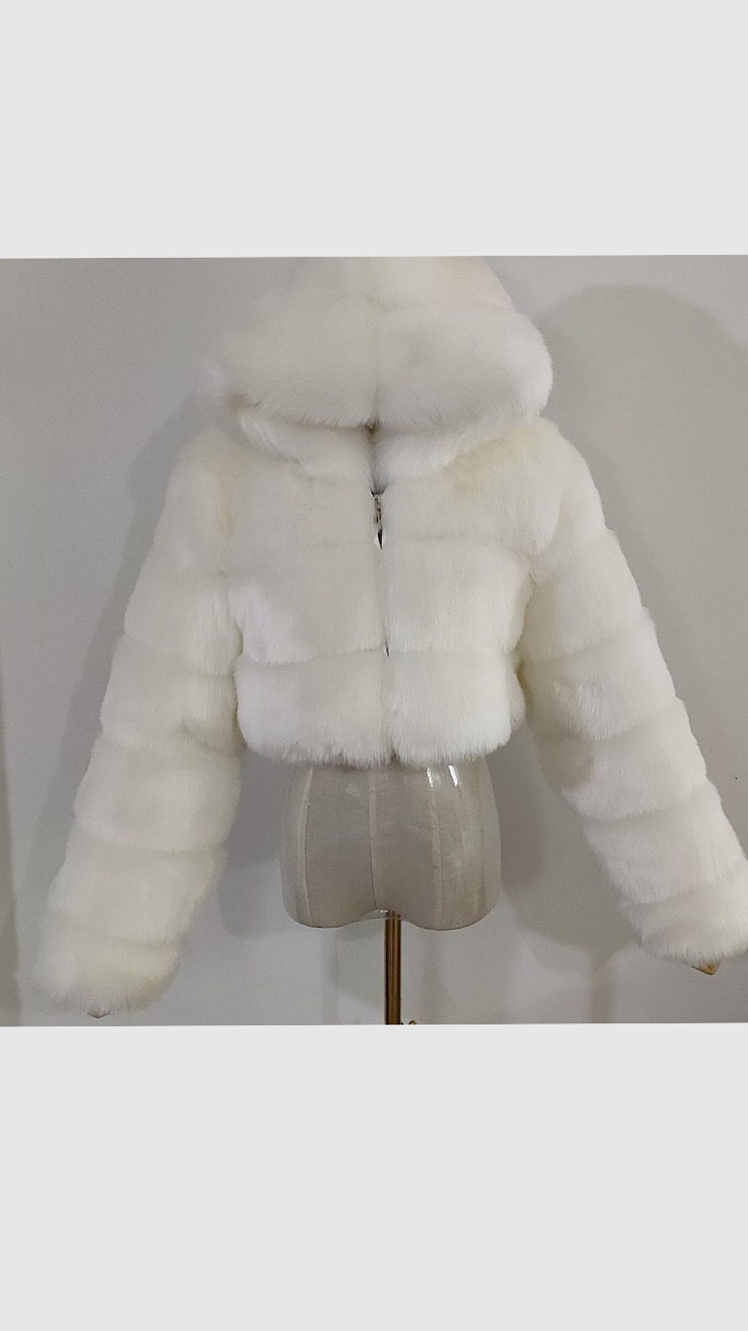 Hoodie Fur Jacket
