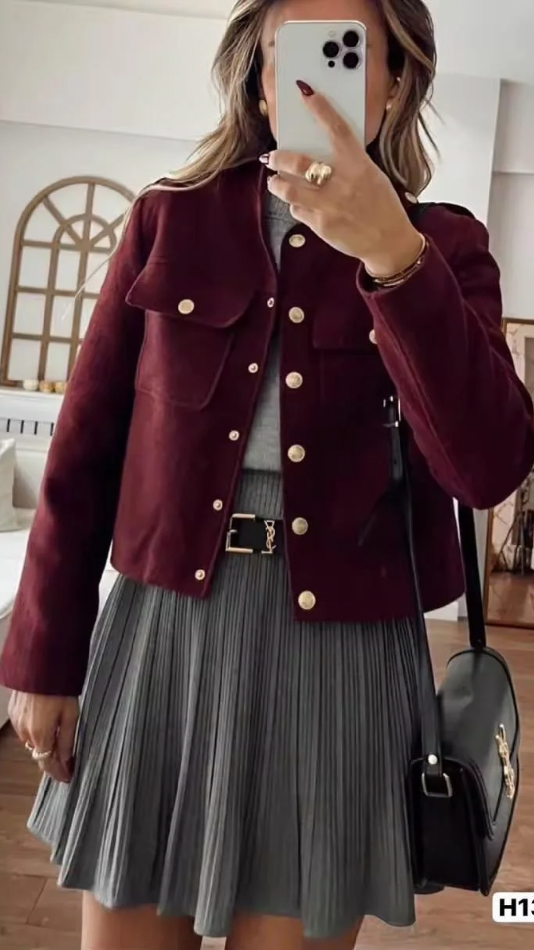 City Girl Tweed Blazer