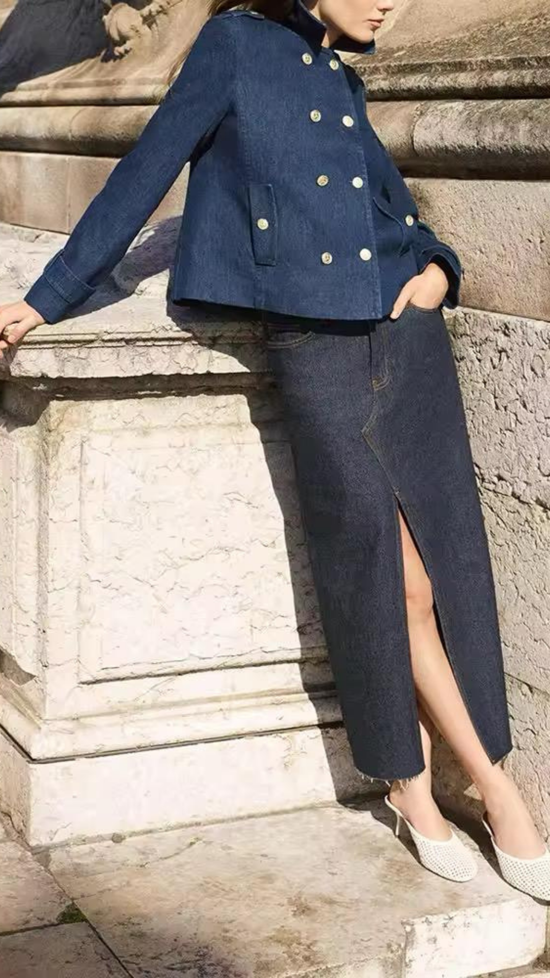 Andrea Double Breasted Jacket