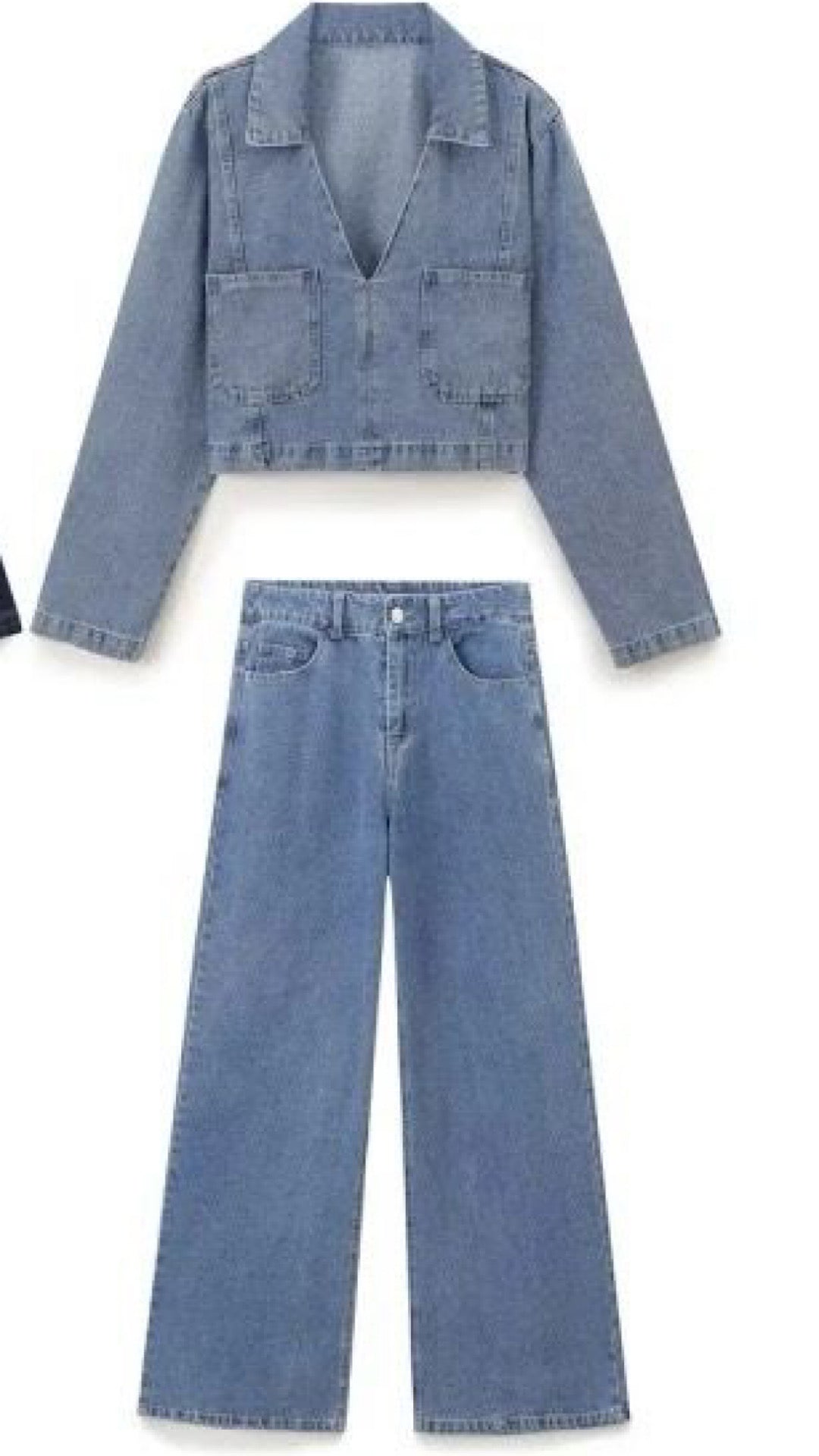 Boxy Denim Set