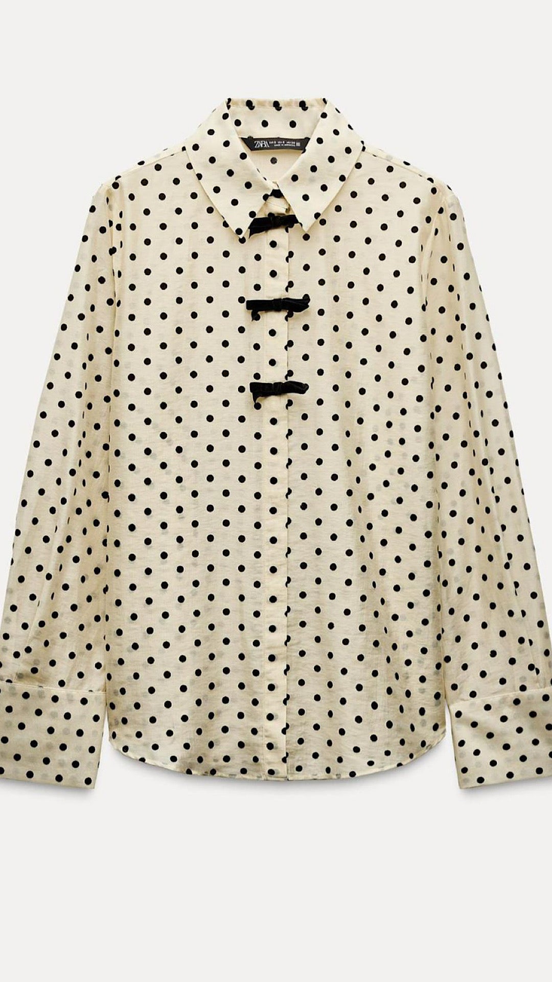 Dotted Elegance Blouse