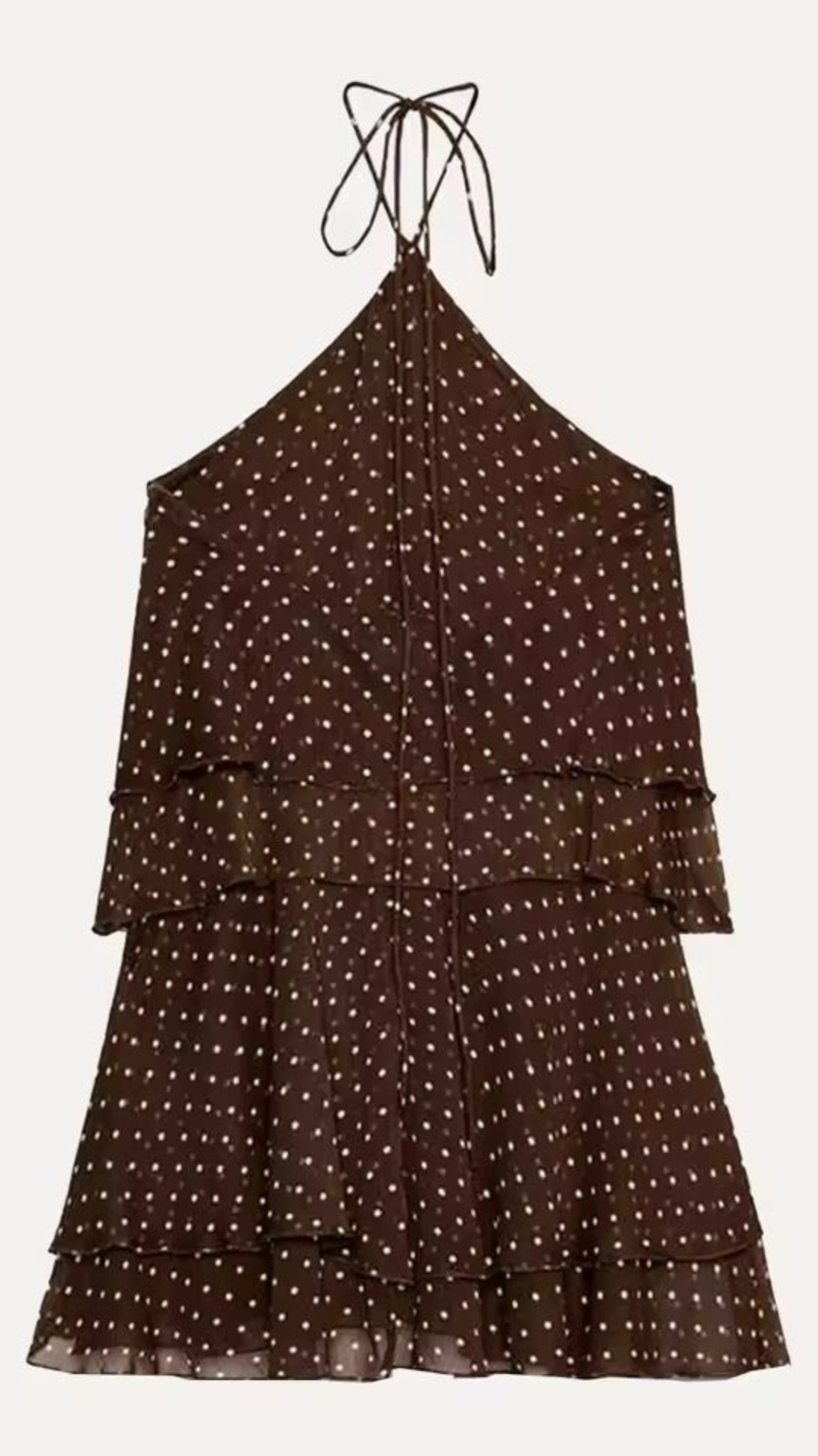 Polka Halter Dress