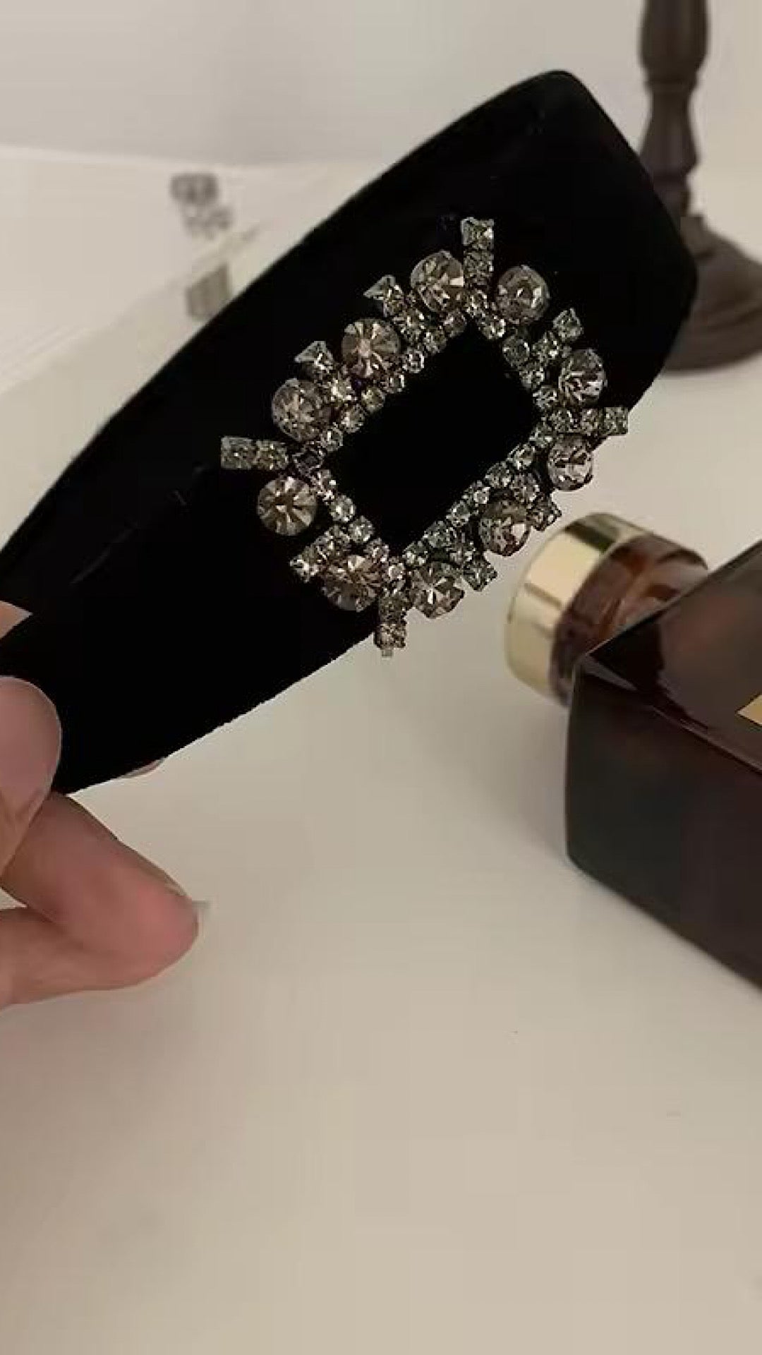 Embellished Buckle Headband